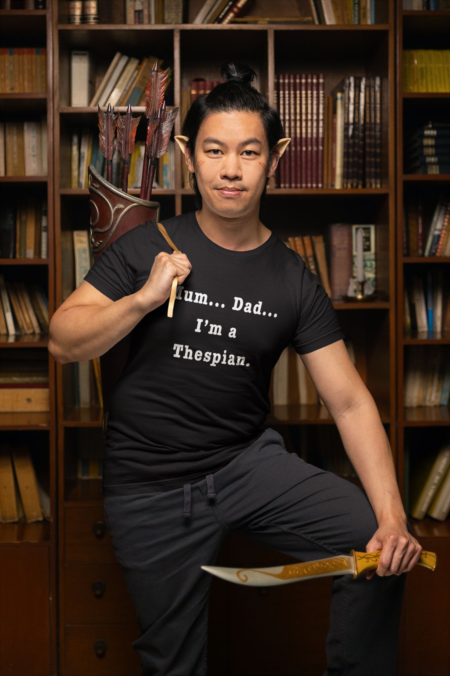 Mum… Dad… I'm a Thespian" T-Shirt – Let the world know: you’re a thespian, and proud of it!