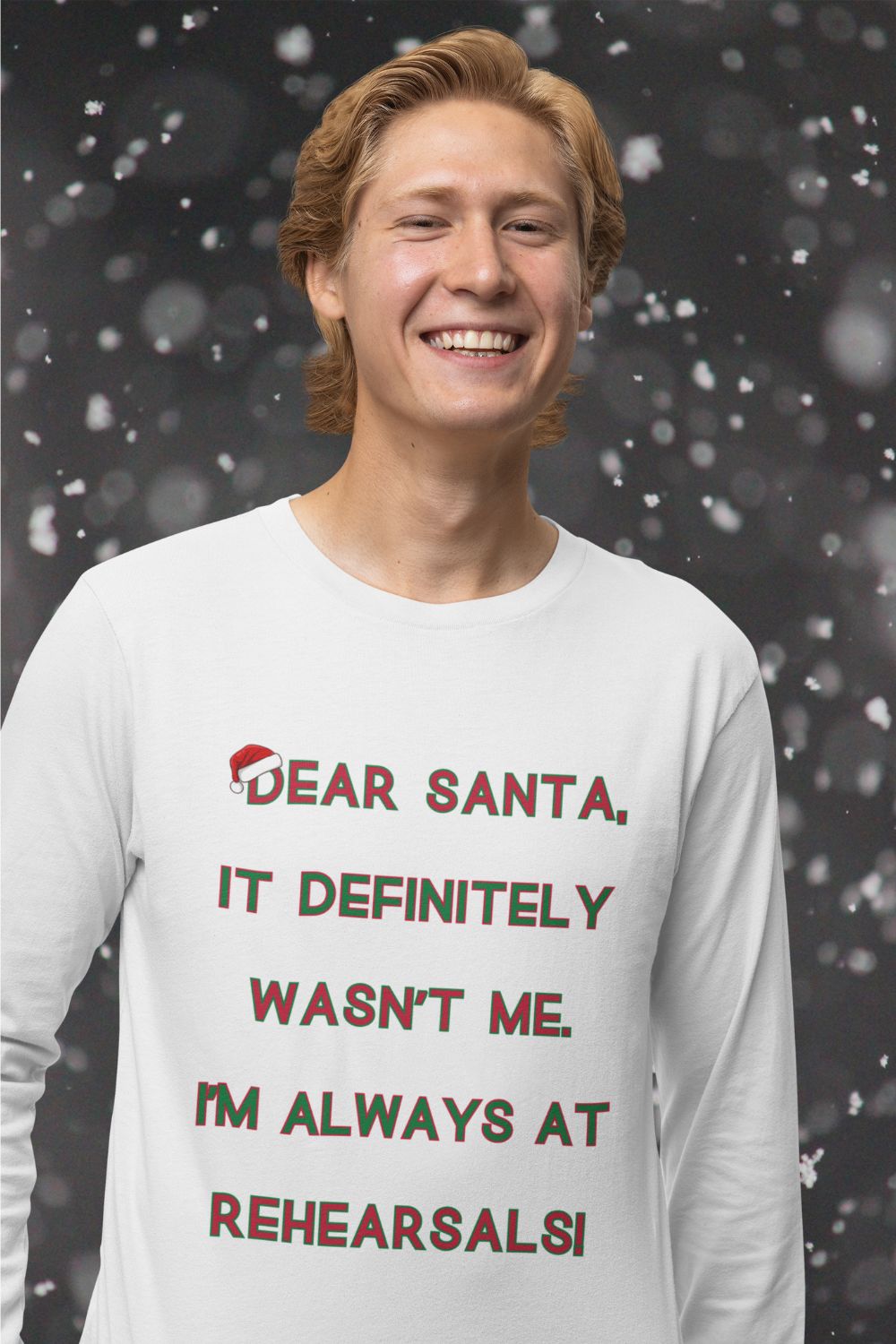 Unisex Ultra Cotton Long Sleeve T-Shirt – Festive Theatre Christmas Gift