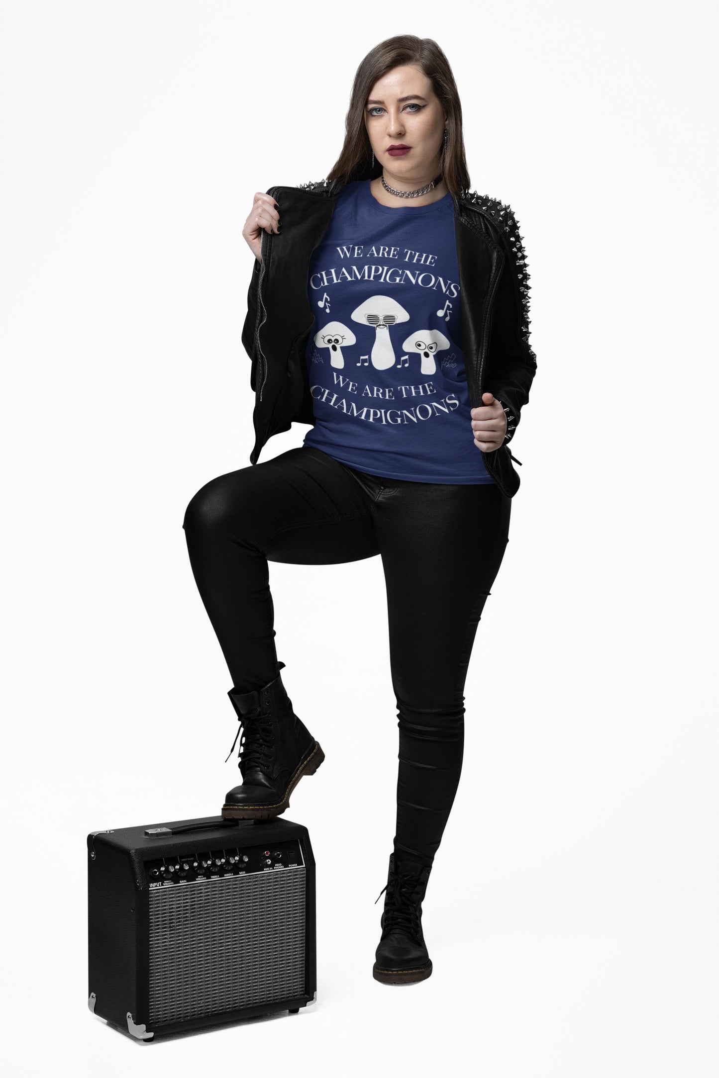 "We Are The Champignons" Men's T-Shirt – Unisex Design for Theatre & Music Lovers