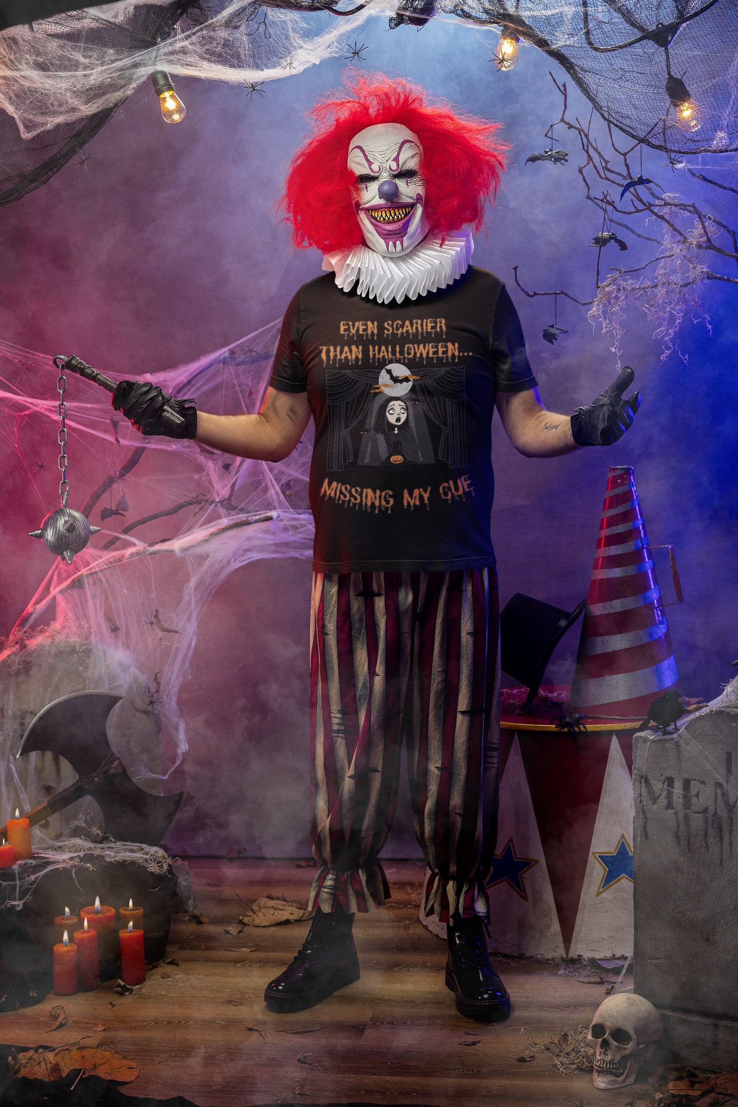 Missing My Cue Men's T-shirt - Theatre Lovers Halloween T-shirt