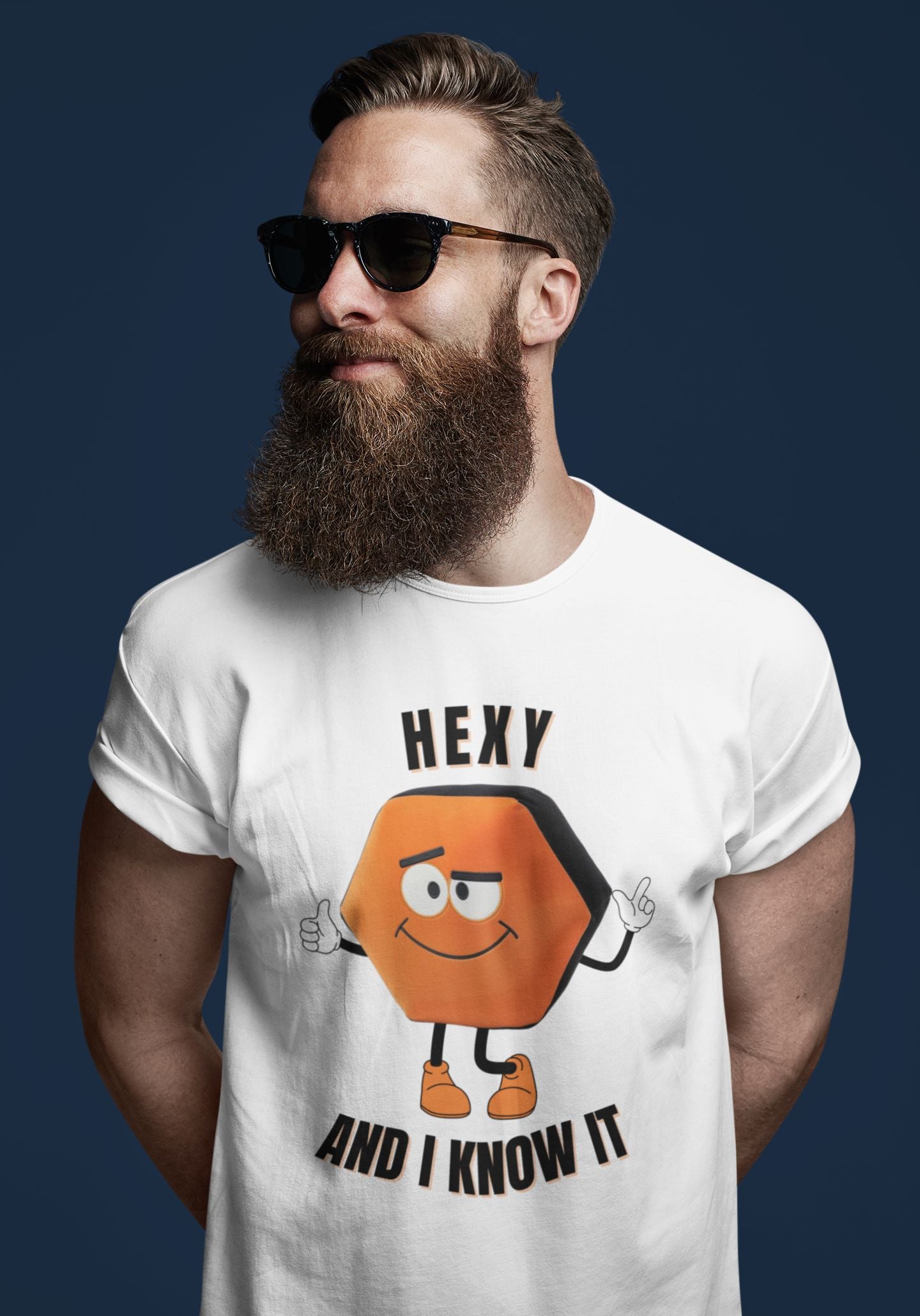 Hexy and I Know It Men's T-Shirt (Unisex Fit)