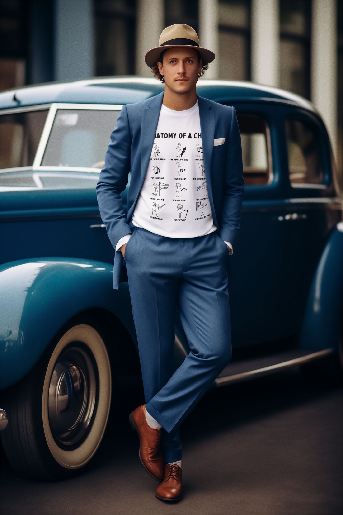 Men's Choir T-Shirt – Funny Unisex Design for Singers & Theatre Lovers