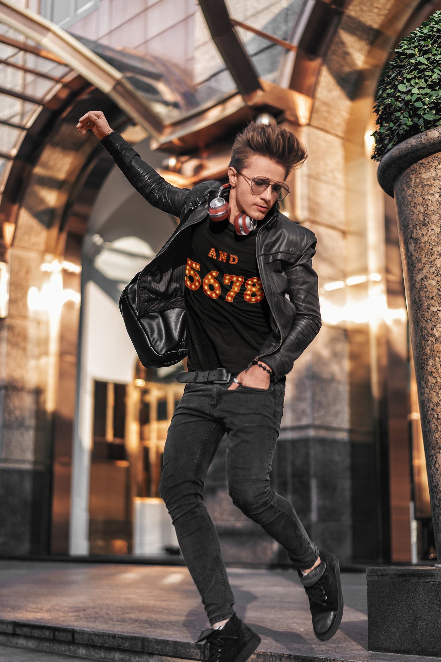 And 5 6 7 8 Dance Theatre T-Shirt – Men's Unisex Choreographer Design
