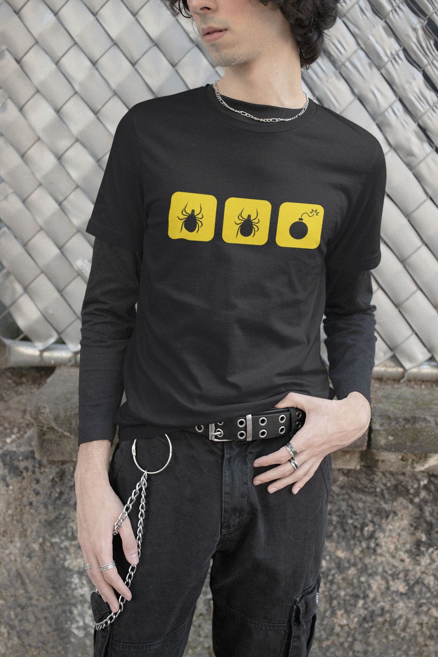 Men’s/Unisex “Tick, Tick… BOOM!” T-Shirt – Bold Theatre-Inspired Cotton Design
