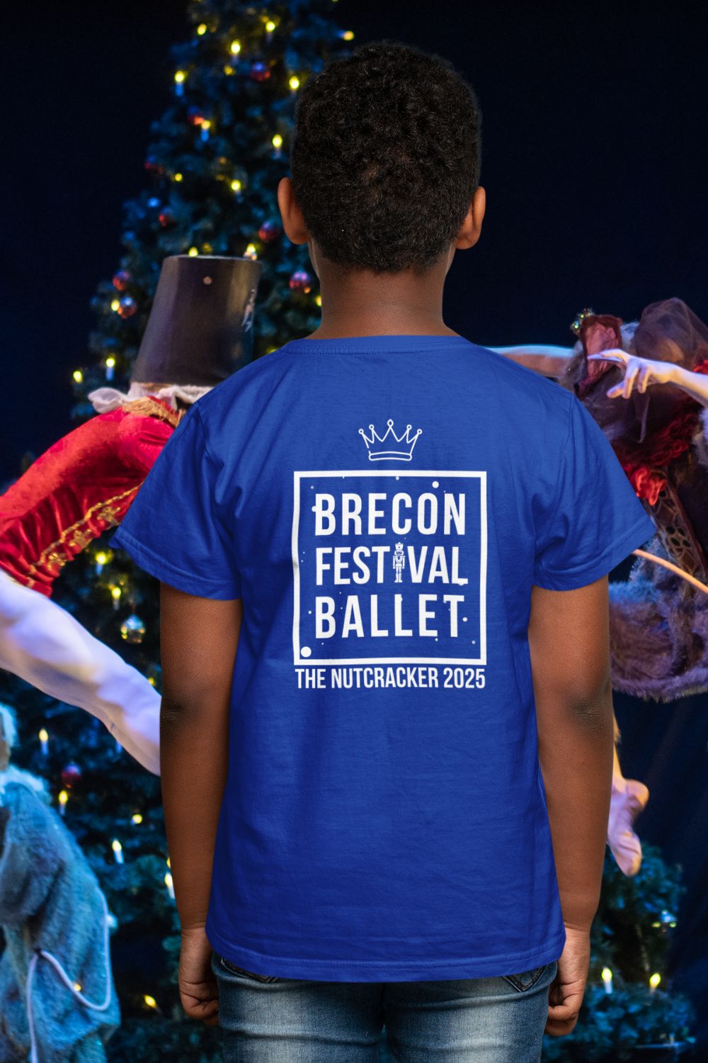 Nutcracker 2025 Kids T-Shirt – Brecon Festival Ballet