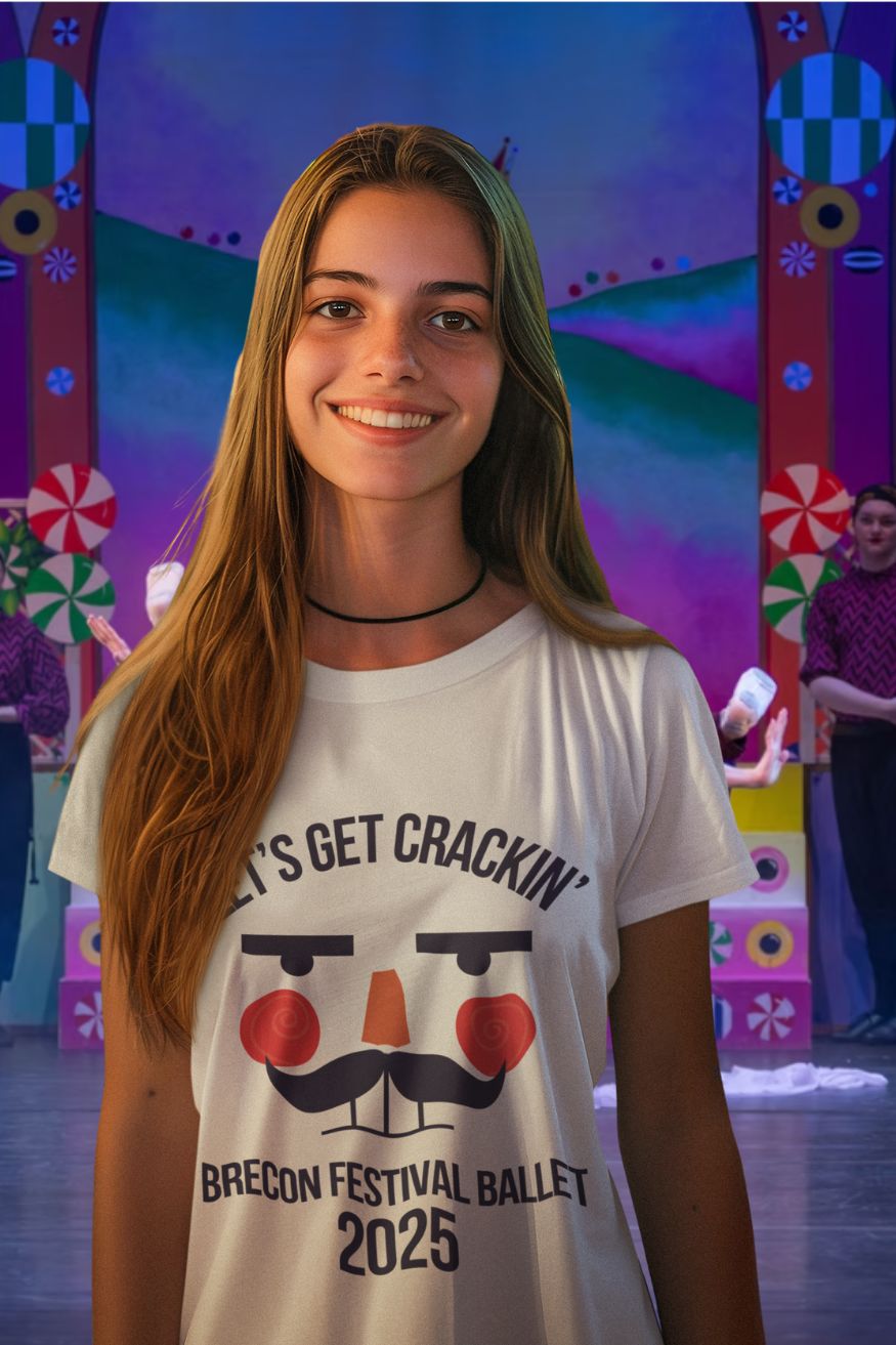 Let’s Get Crackin’ T-Shirt – Brecon Festival Ballet