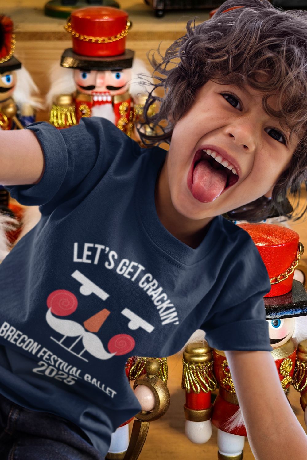 Let’s Get Crackin’ Kids T-Shirt – Brecon Festival Ballet