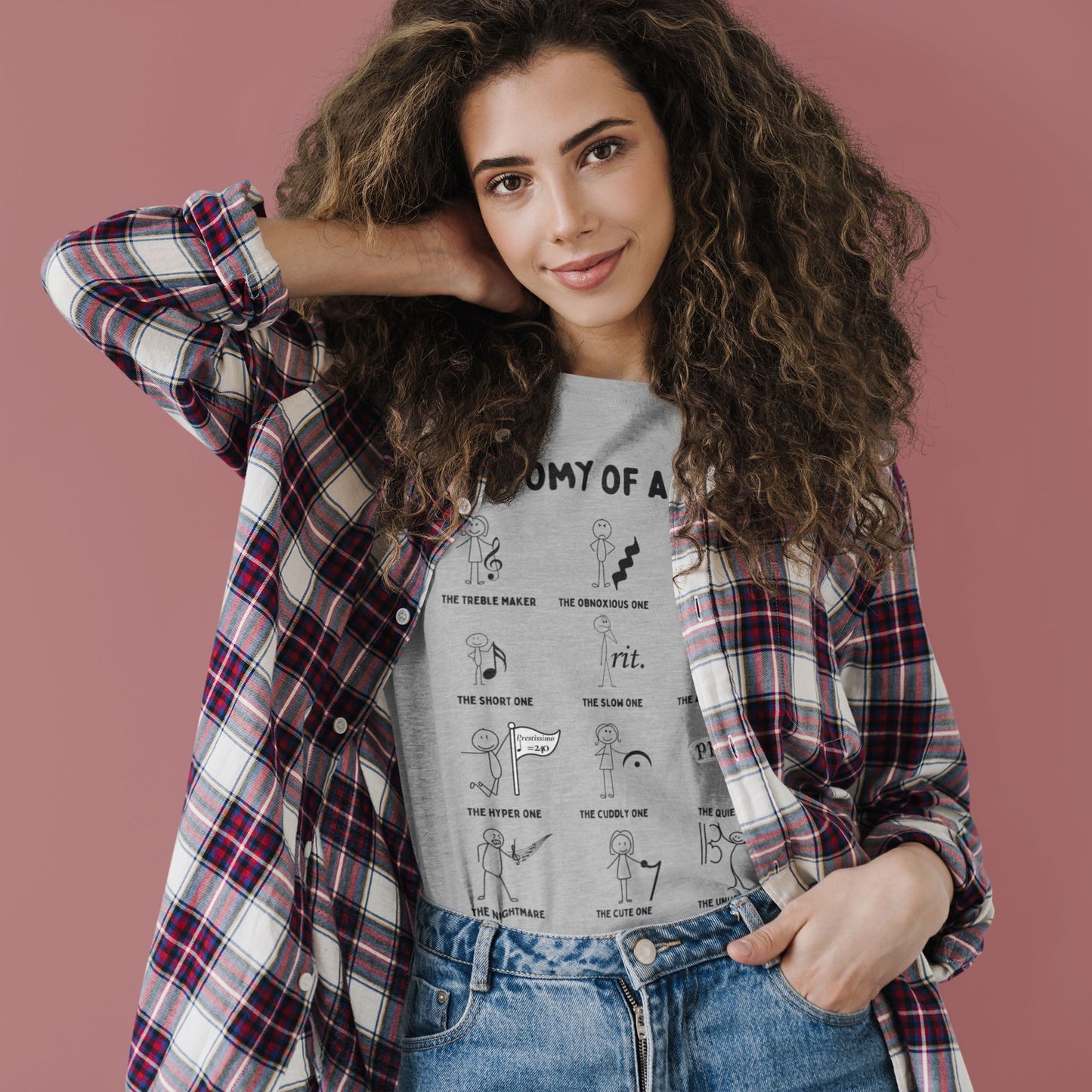 Women's Choir T-Shirt – Funny 'Anatomy of a Choir' Design for Singers & Theatre Fans