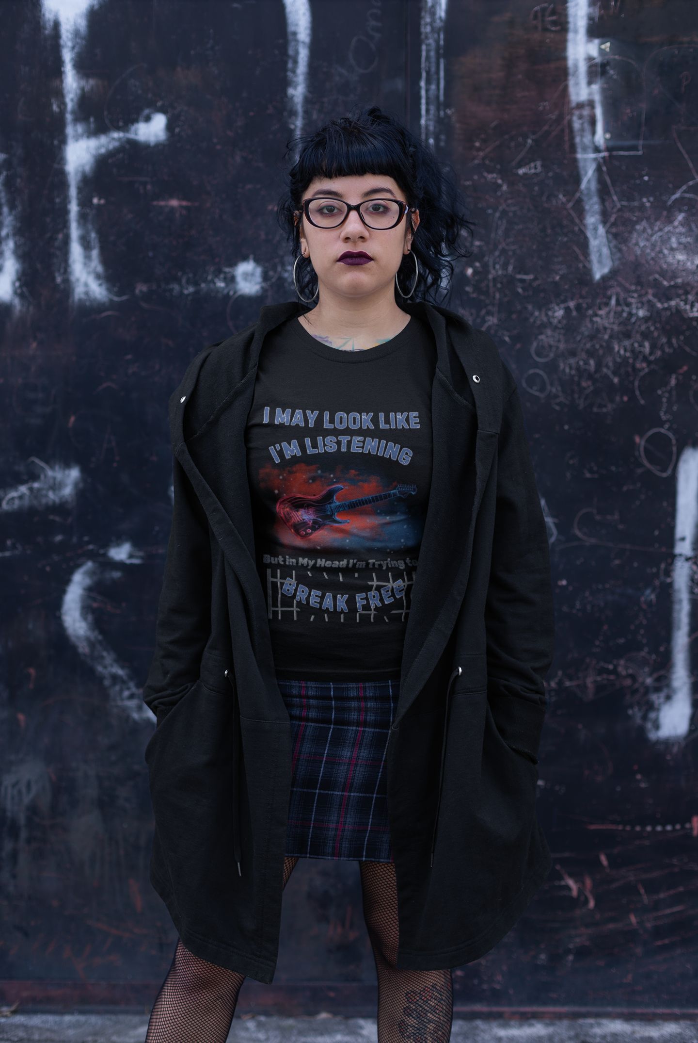 "I May Look Like I’m Listening, But in My Head I’m Trying to Break Free" Women’s Theatre T-Shirt