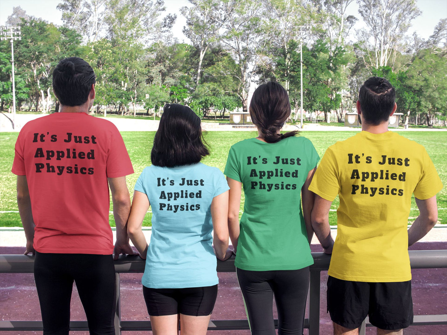 "Sports Day? It's Just Applied Physics!" STEM Kids' T-Shirt