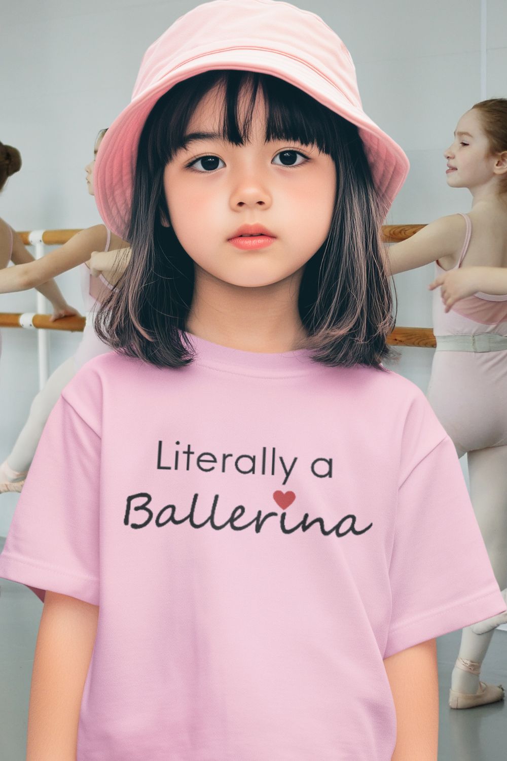 Ballerina Dreams Girls T-Shirt – For Ballet-Loving Dancers