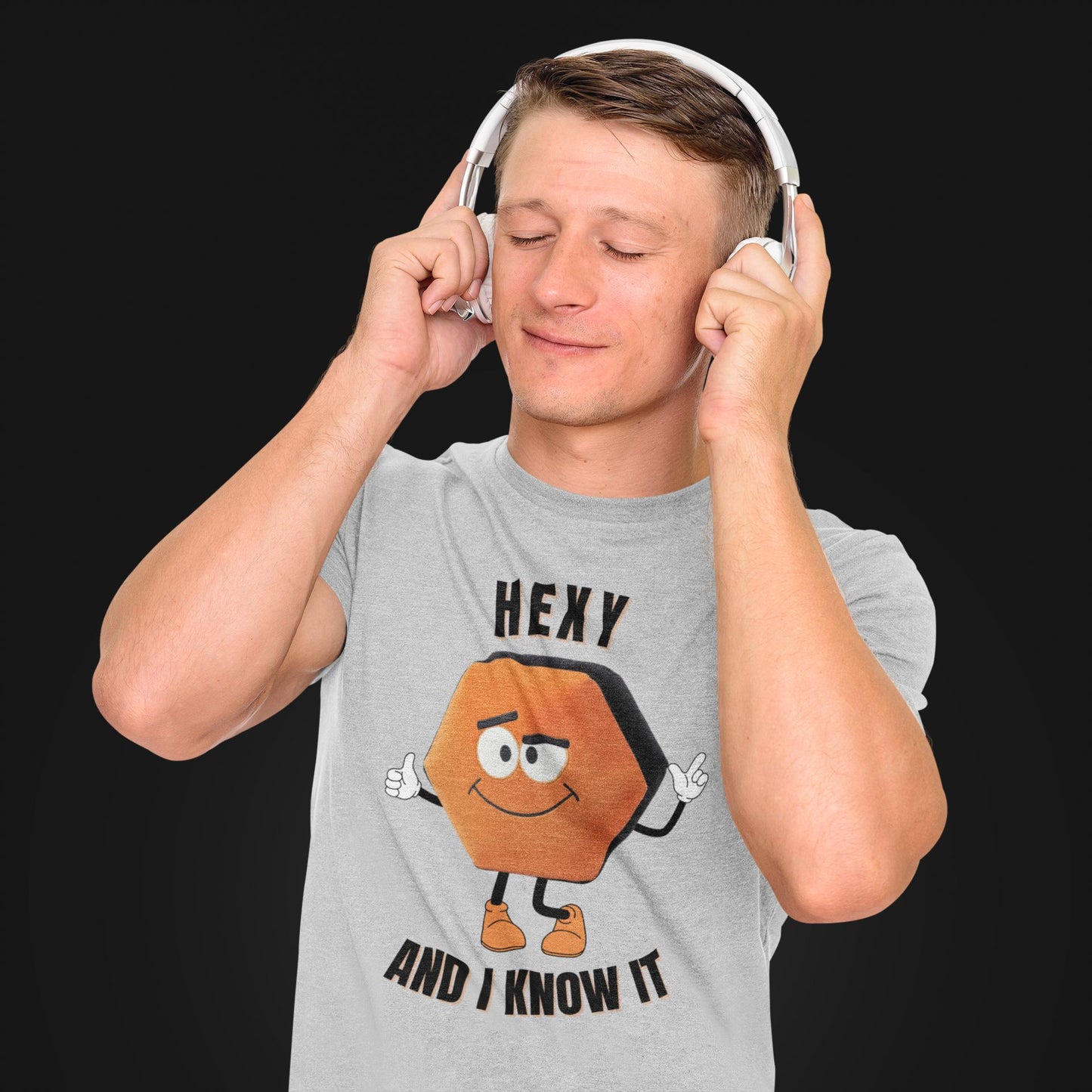 Hexy and I Know It Men's T-Shirt (Unisex Fit)