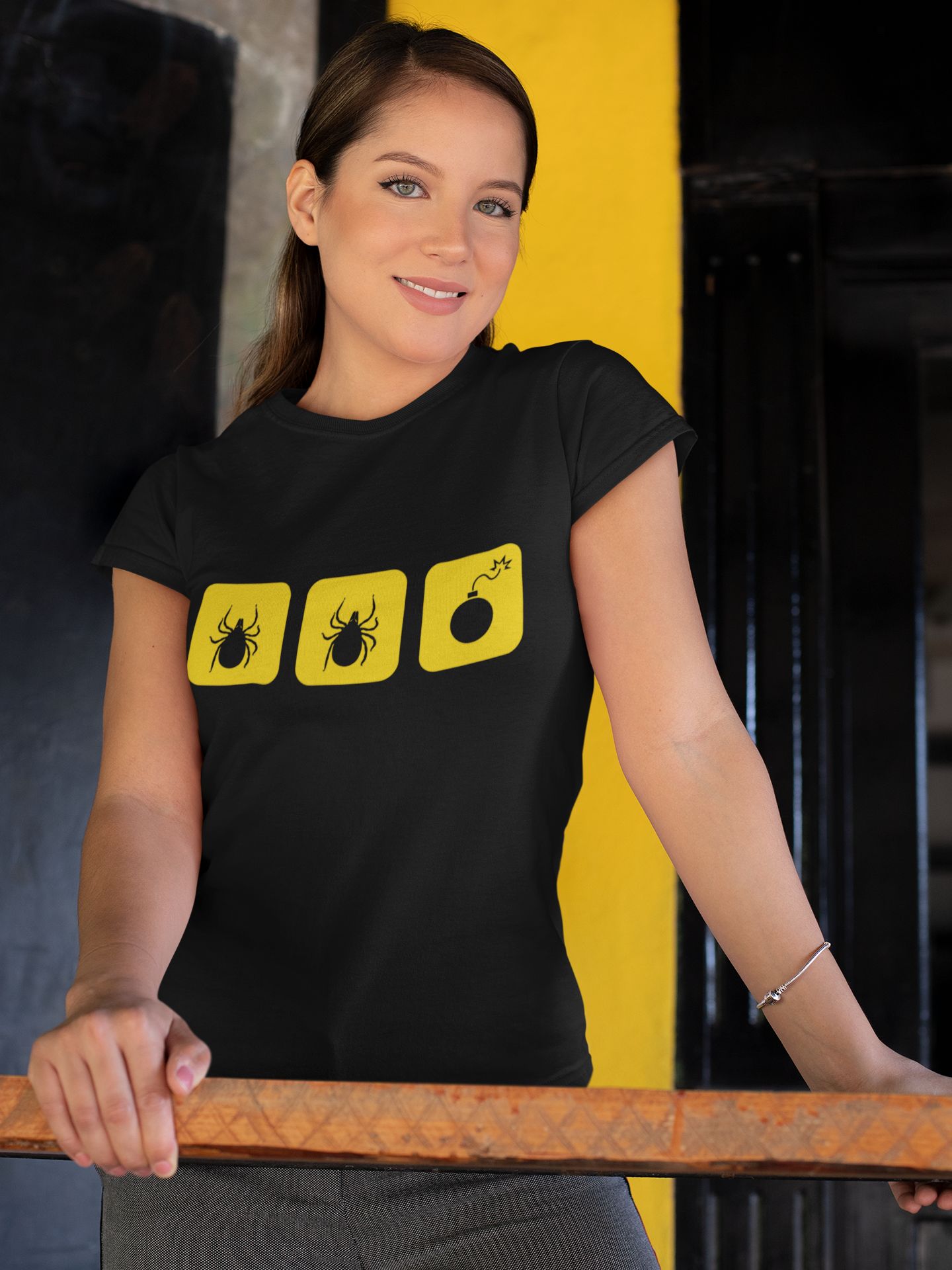 Women’s “Tic, Tic… BOOM!” T-Shirt – Bold Theatre-Inspired Design