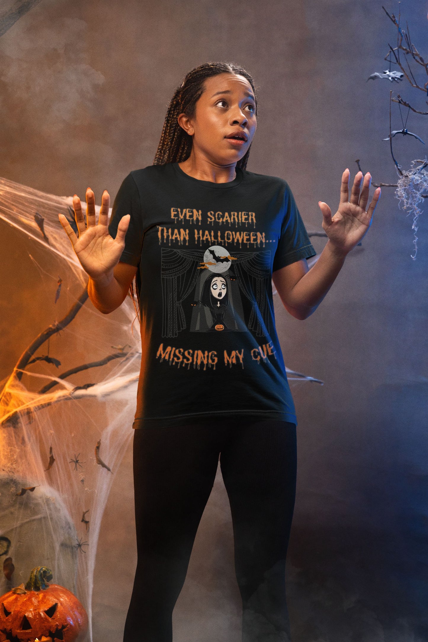 Missing My Cue Men's T-shirt - Theatre Lovers Halloween T-shirt