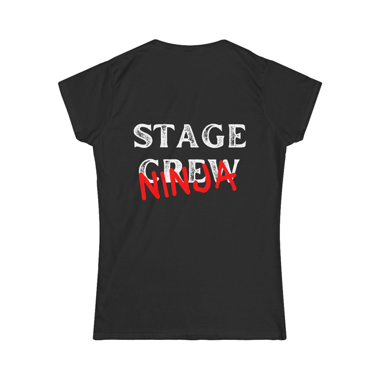 "Stage Ninja" Women's Fit Theatre T-Shirt – Celebrate Backstage Heroes in Style