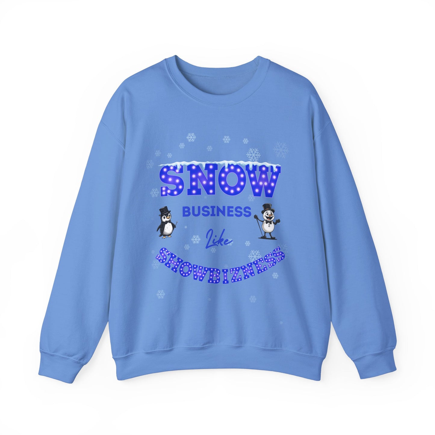 Women's Showbiz Christmas Sweatshirt – Festive Theatre Collection