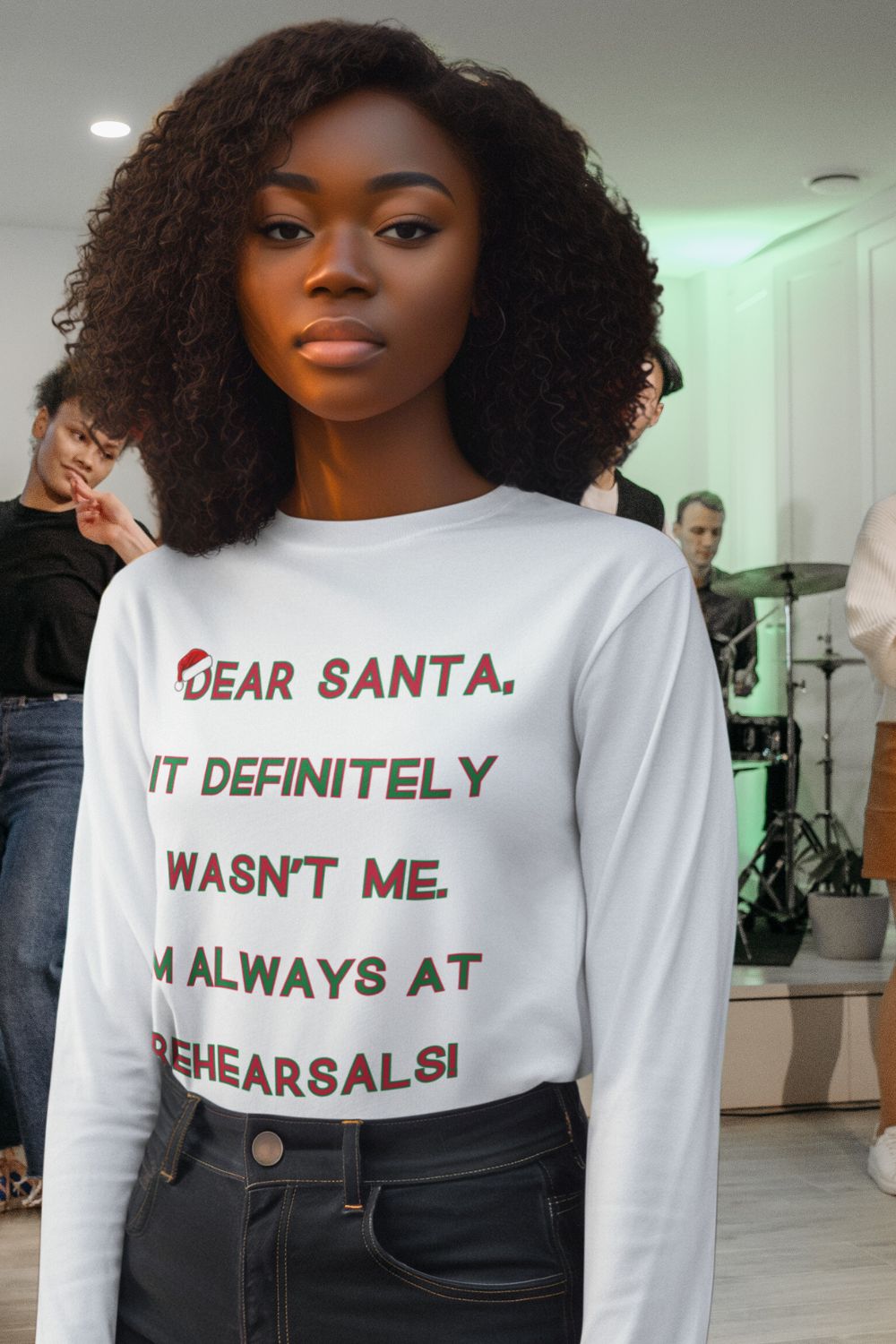 Unisex Ultra Cotton Long Sleeve T-Shirt – Festive Theatre Christmas Gift