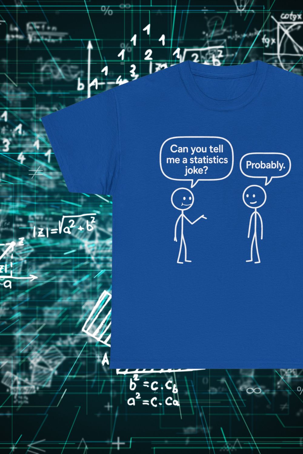 "Can You Tell Me a Statistics Joke? Probably." – Funny Maths T-Shirt for Statisticians & Nerds