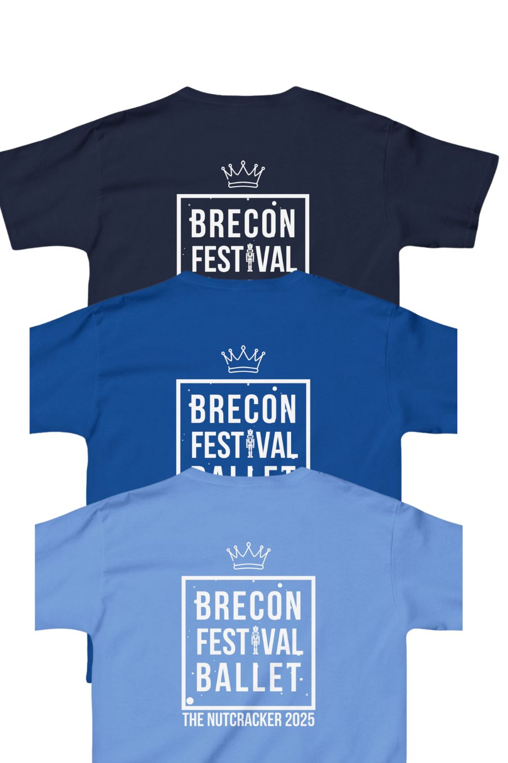 Nutcracker 2025 Kids T-Shirt – Brecon Festival Ballet
