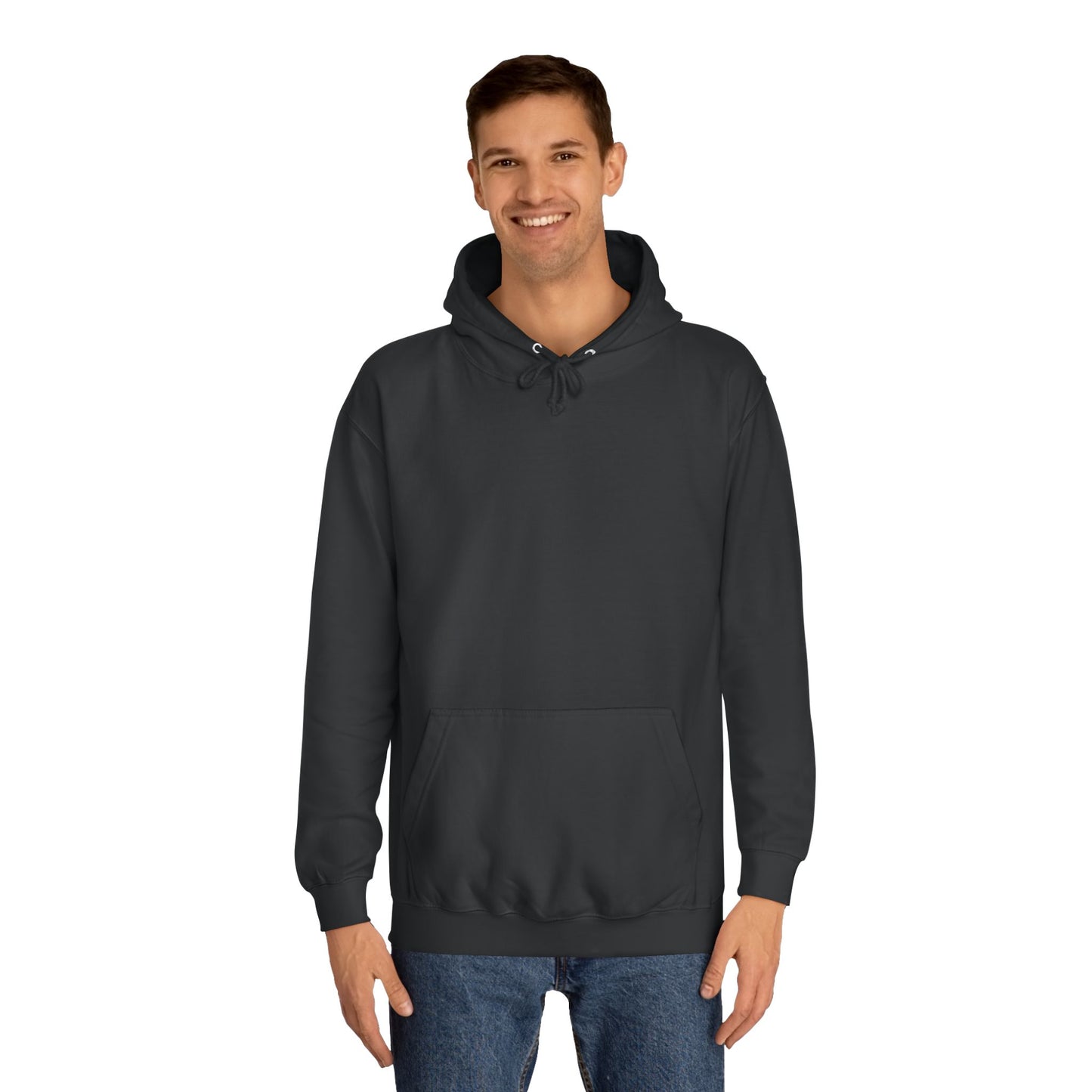 Men’s Ballet Hoodie – Like a Sport-Only Harder Unisex Fit, Jet Black & Heather Grey