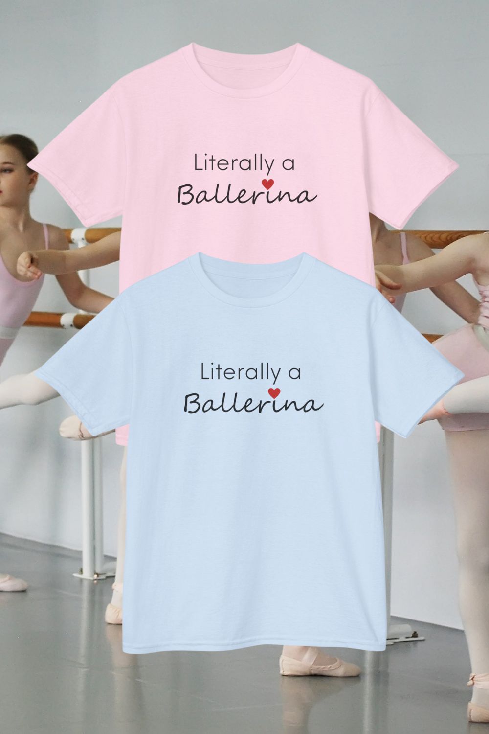 Ballerina Dreams Girls T-Shirt – For Ballet-Loving Dancers