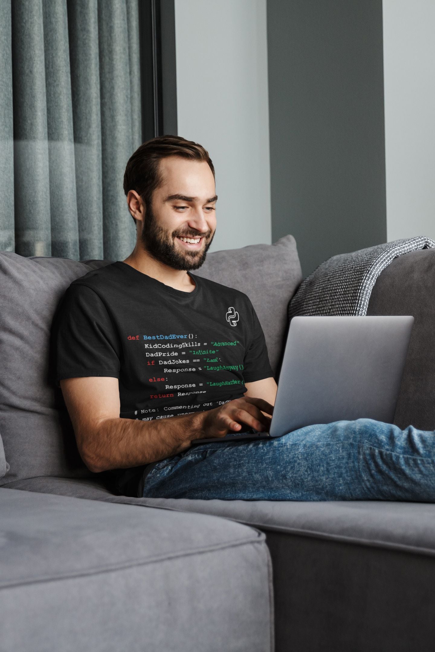 #TheDadCode Men's T-Shirt – The Perfect Father's Day Gift for Geeky Dads
