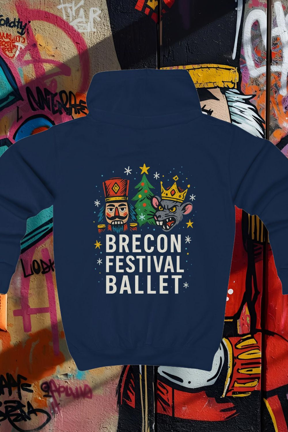Nutcracker vs. King Rat Kids Hoodie – Brecon Festival Ballet