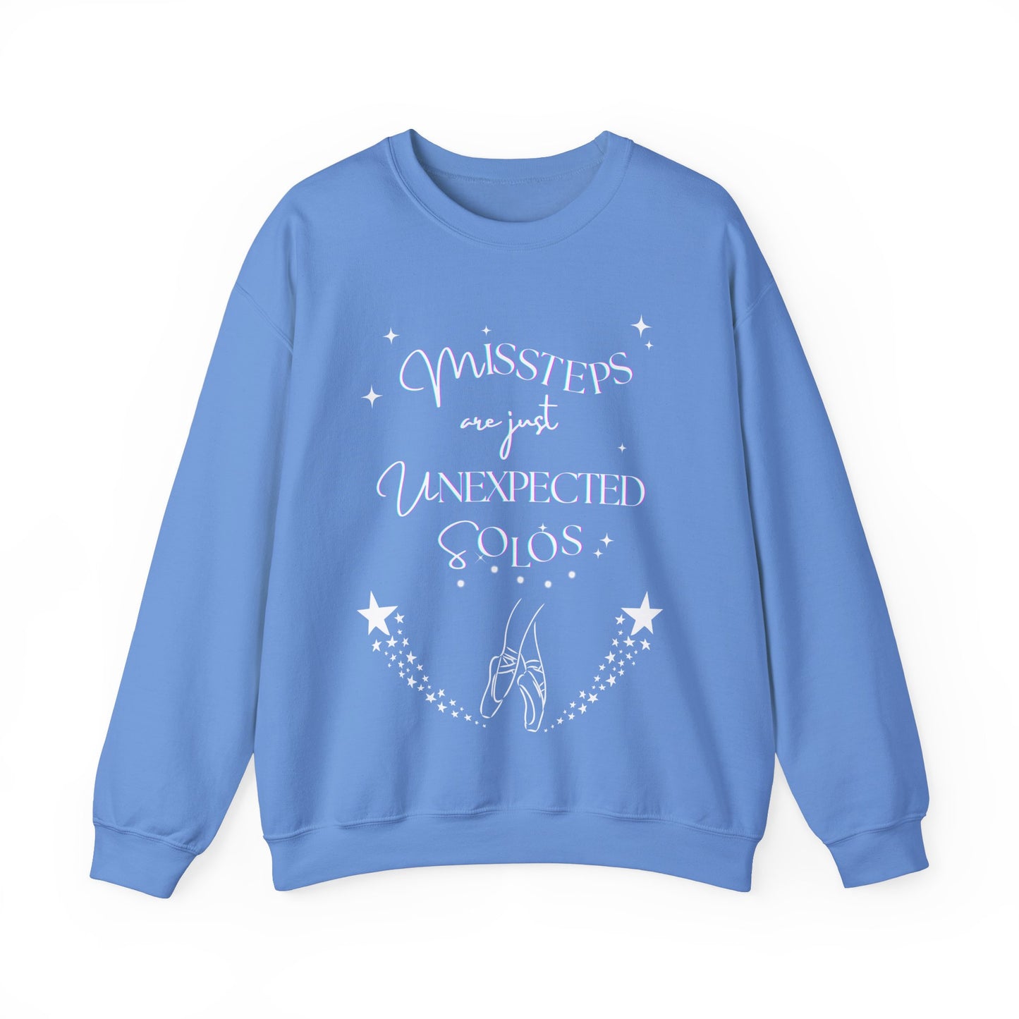 Missteps Are Just Unexpected Solos – Women’s Printed Dance Sweatshirt (Unisex Fit)