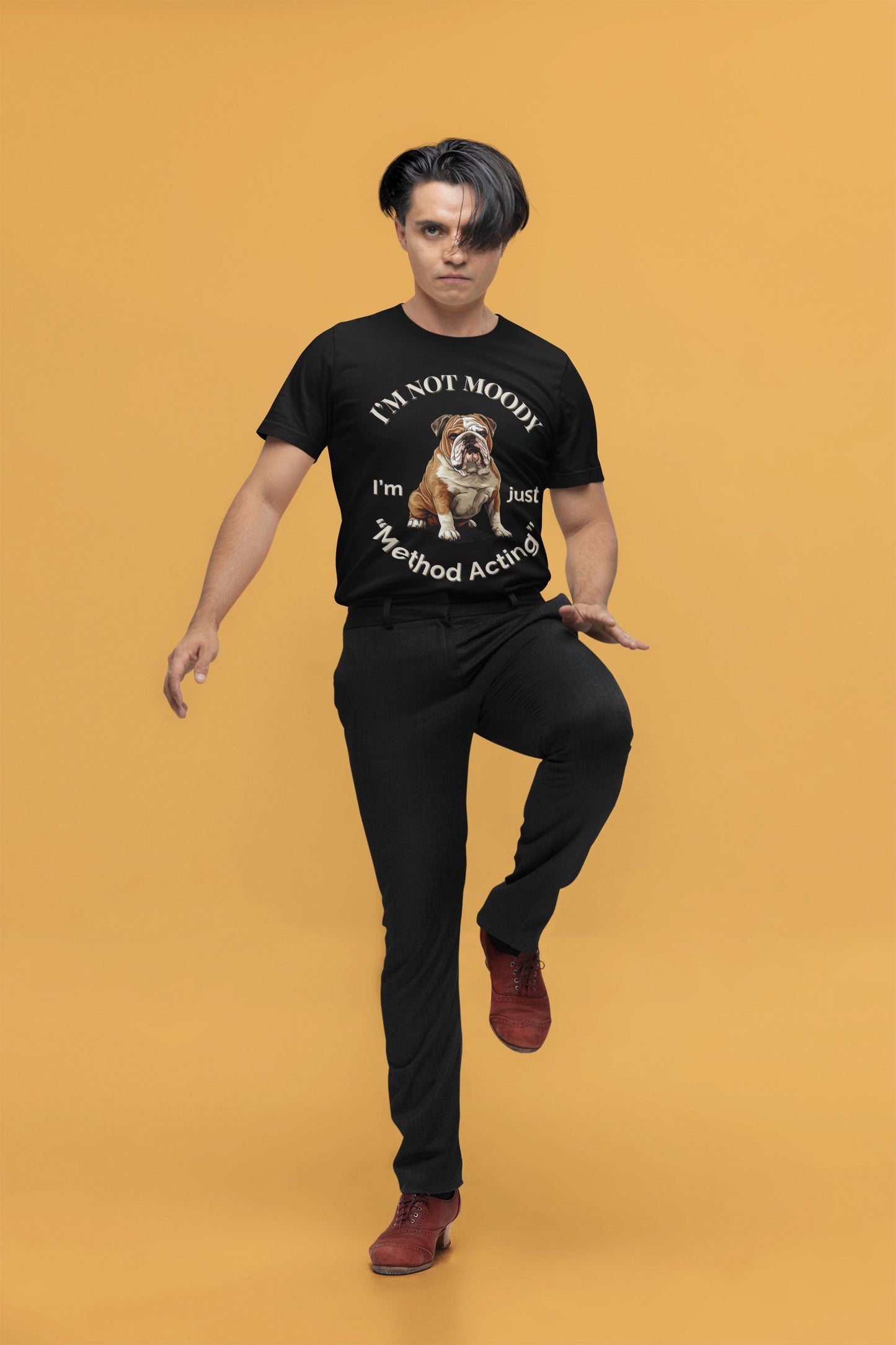 "I’m Not Moody, I’m Just Method Acting" Men's Unisex T-Shirt – Perfect for Actors