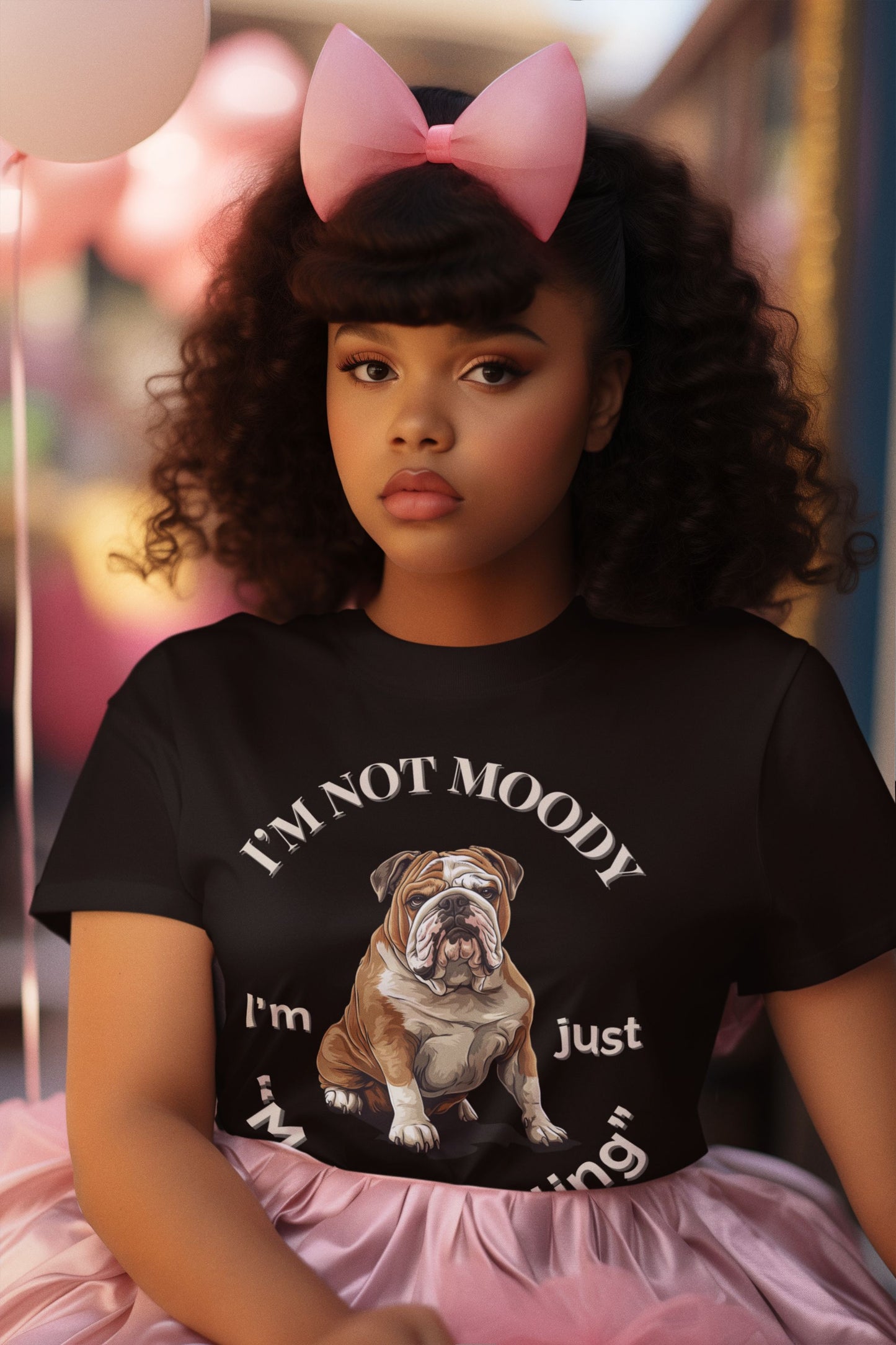 Not Moody – Method Acting Women's Softstyle T-shirt – Perfect for Actors