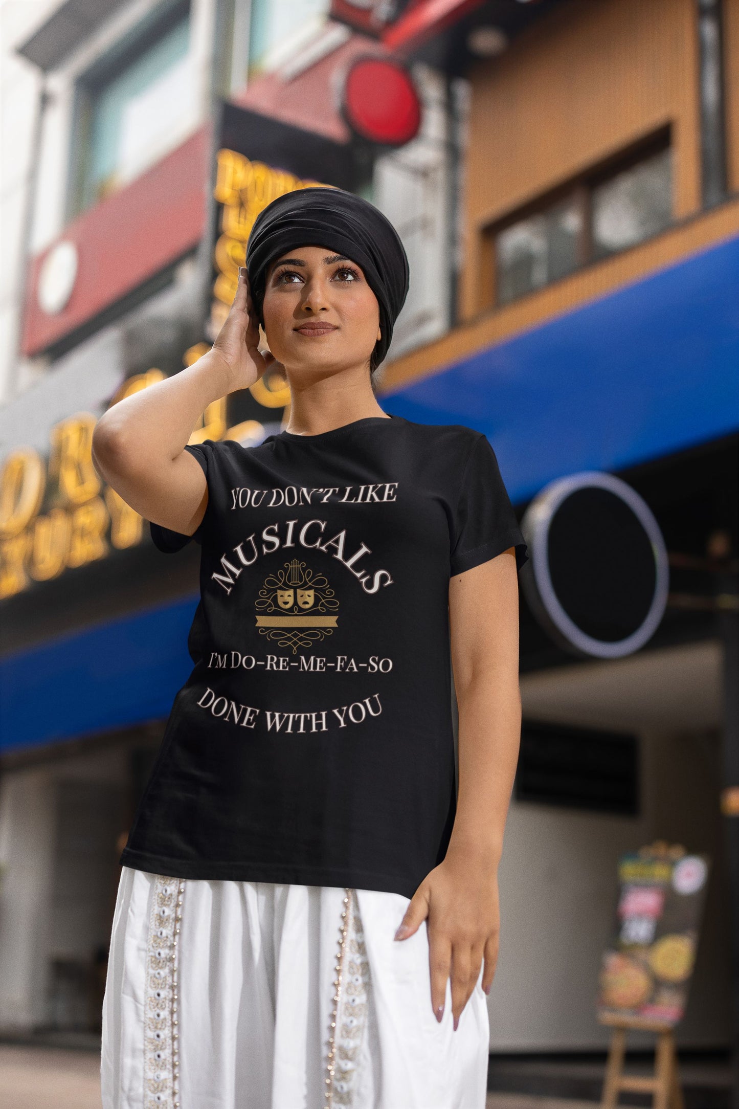 "You Don't Like Musicals? I'm Do-Re-Mi-Fa-So Done With You" Men's T-Shirt – Theatre Lover’s Essential