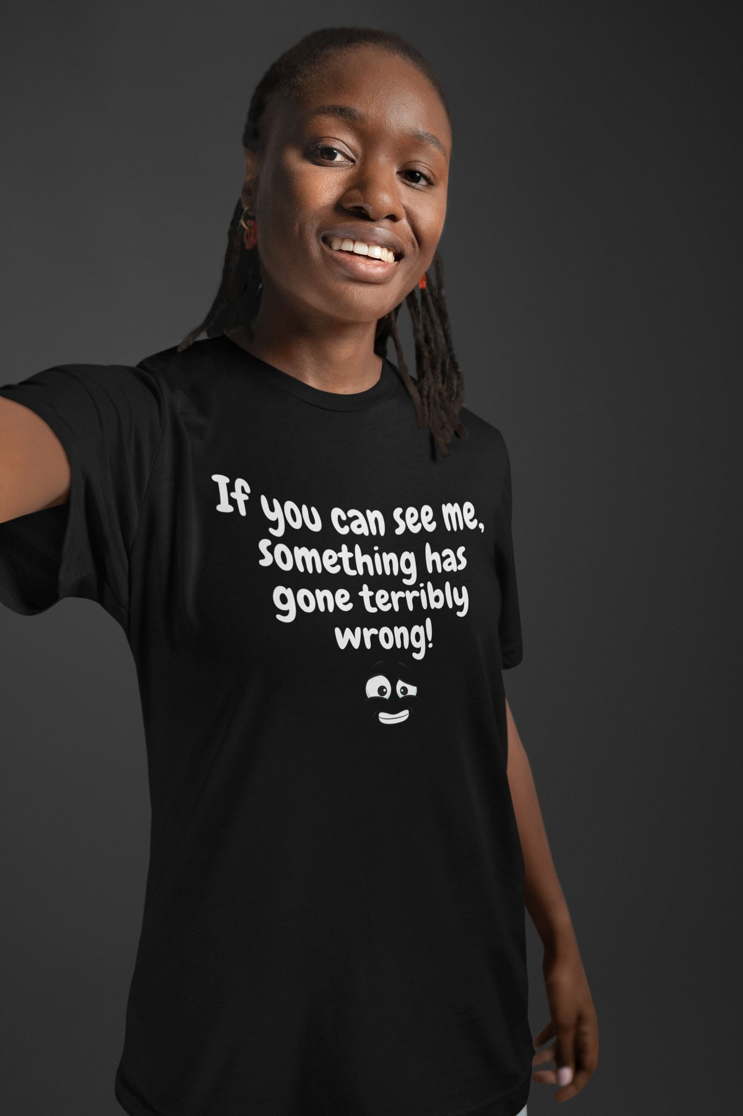 Men's - "If You Can See Me" Theatre Unisex T-Shirt – Backstage Humour