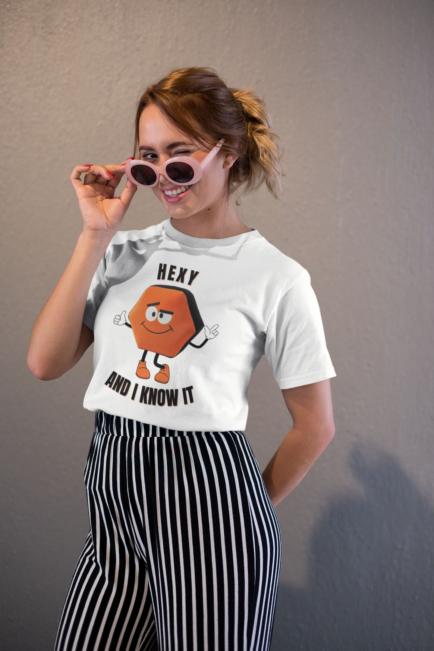 Hexy and I Know It Men's T-Shirt (Unisex Fit)