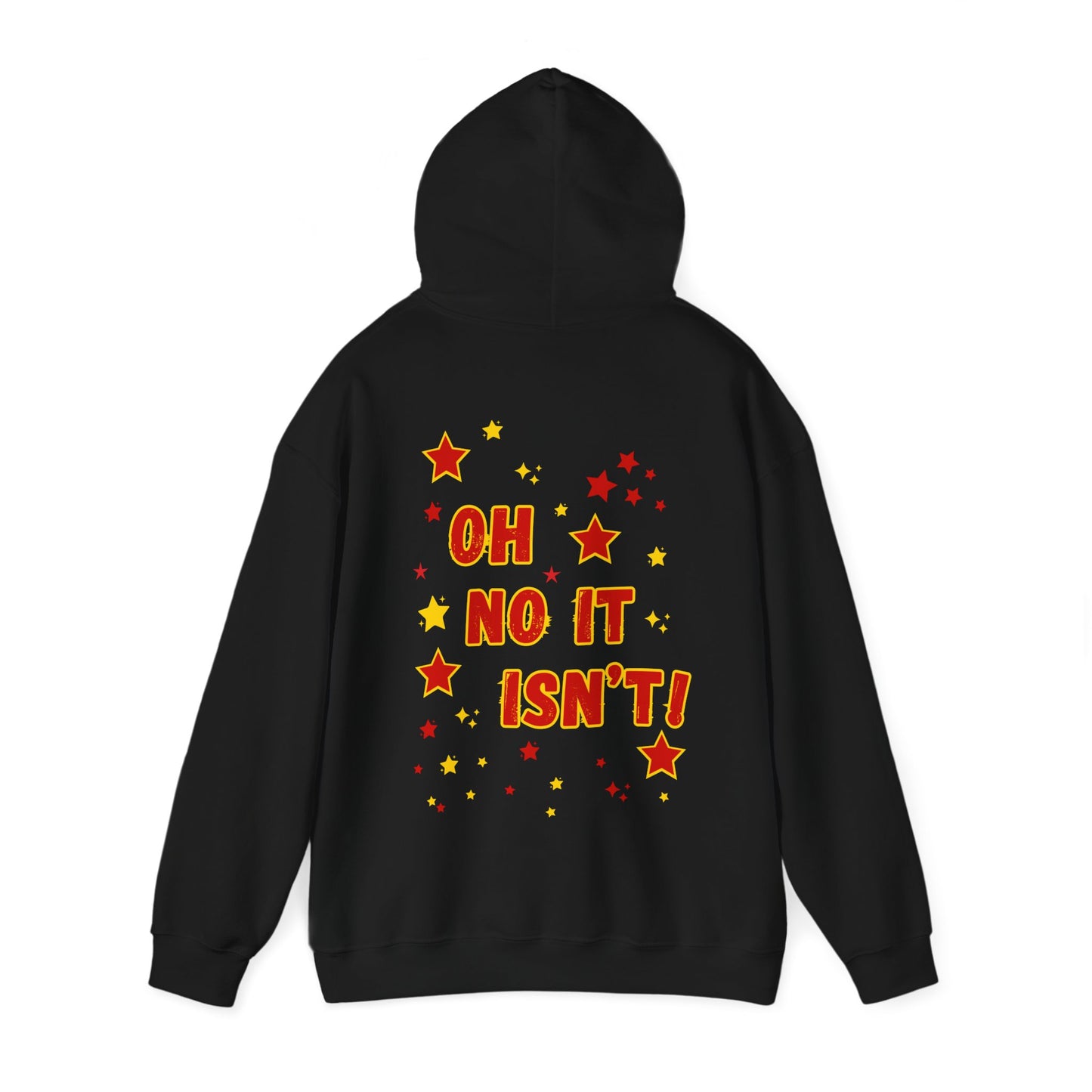Men’s Pantomime Hoodie – Festive Black Hoodie for Panto Fans & Performers