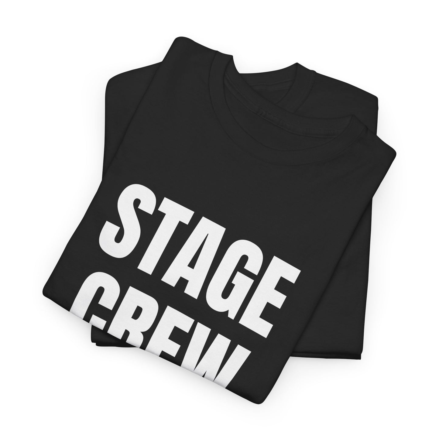 "Stage Crew Does It in the Dark" Unisex T-Shirt – Humour for Theatre Crew