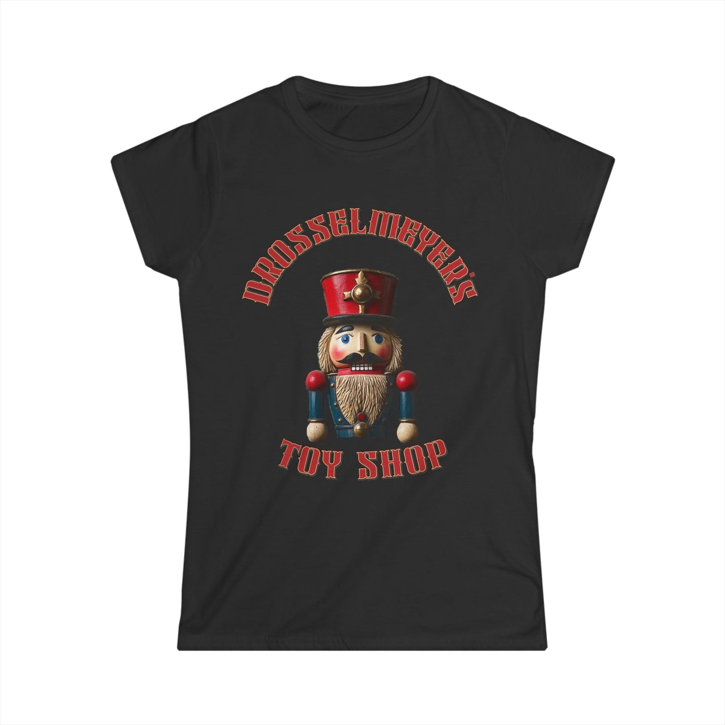Drosselmeyer’s Toy Shop Nutcracker T-Shirt for Women – Fitted Ballet Design