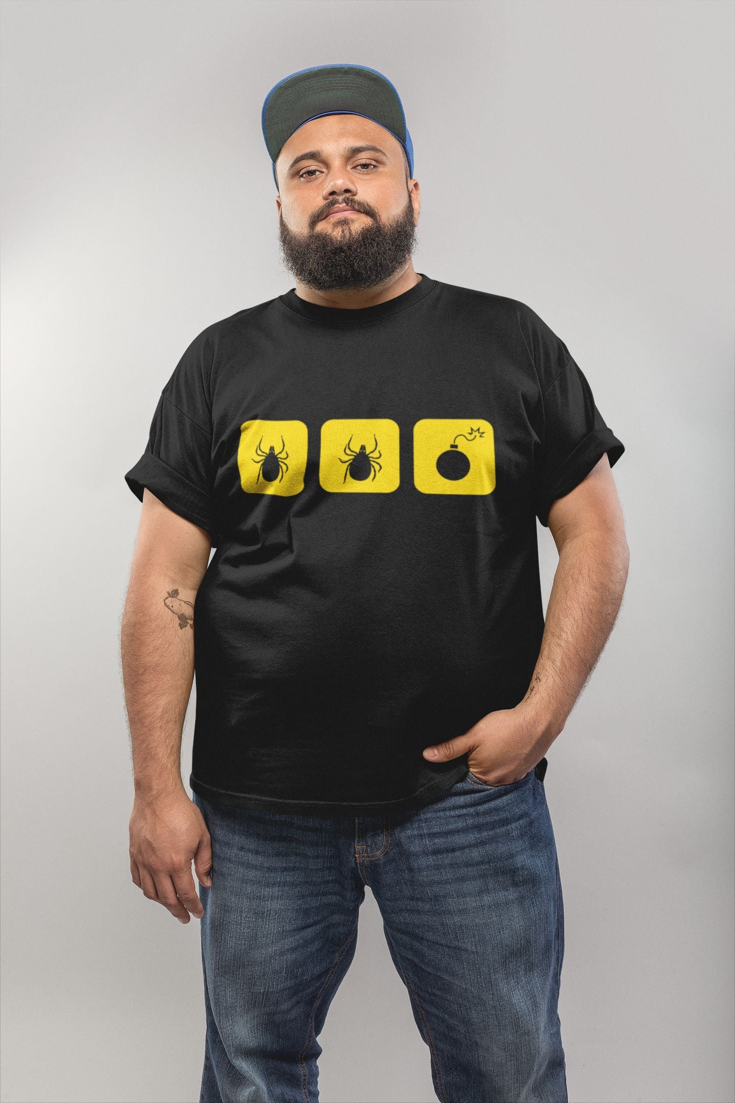 Men’s/Unisex “Tick, Tick… BOOM!” T-Shirt – Bold Theatre-Inspired Cotton Design