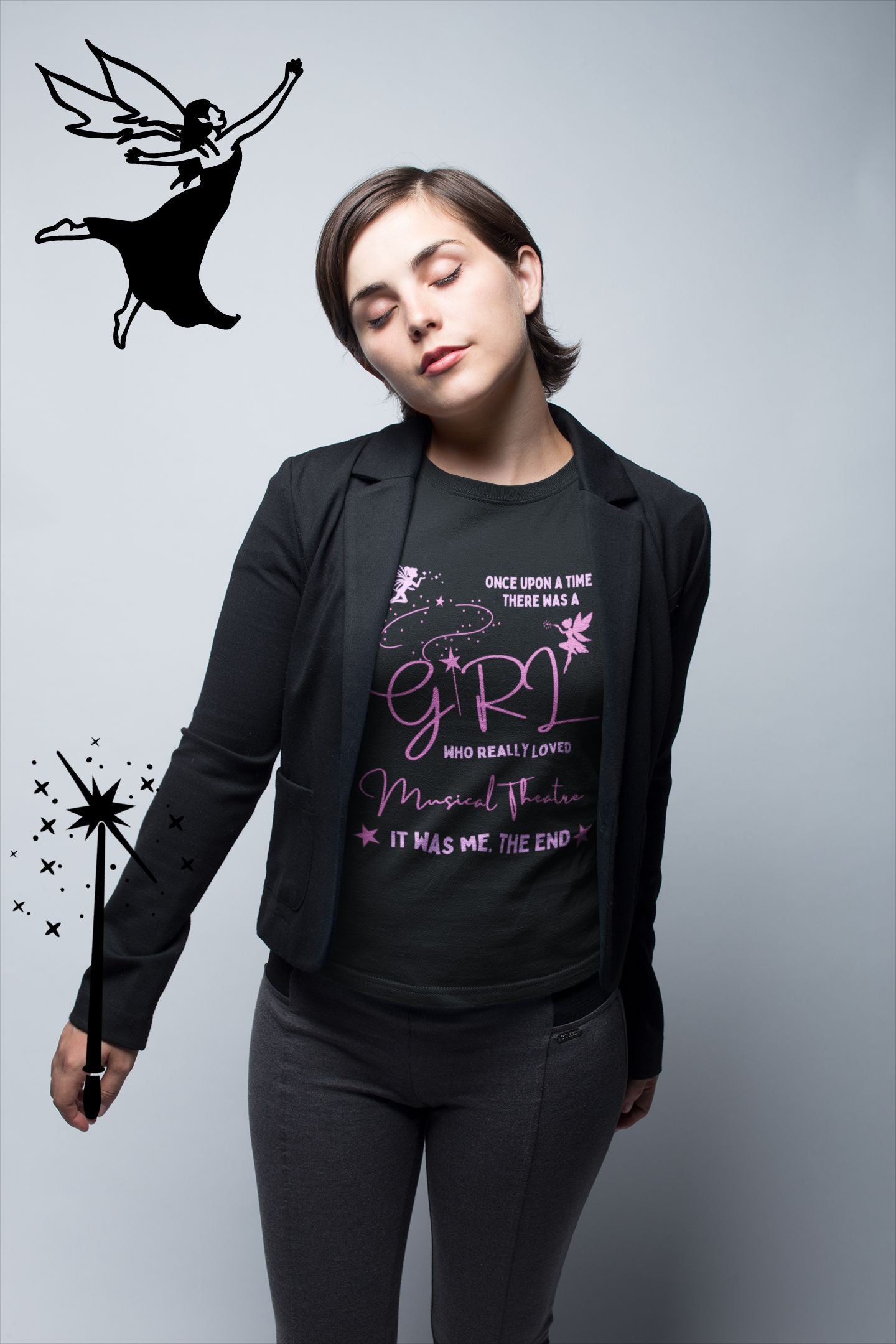 Once Upon a Time Women's Softstyle T-shirt – Magical Musical Theatre Lover's Design