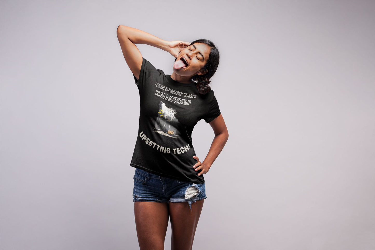 Even Scarier Than Halloween Women’s T-Shirt – Upsetting Tech Theatre Design