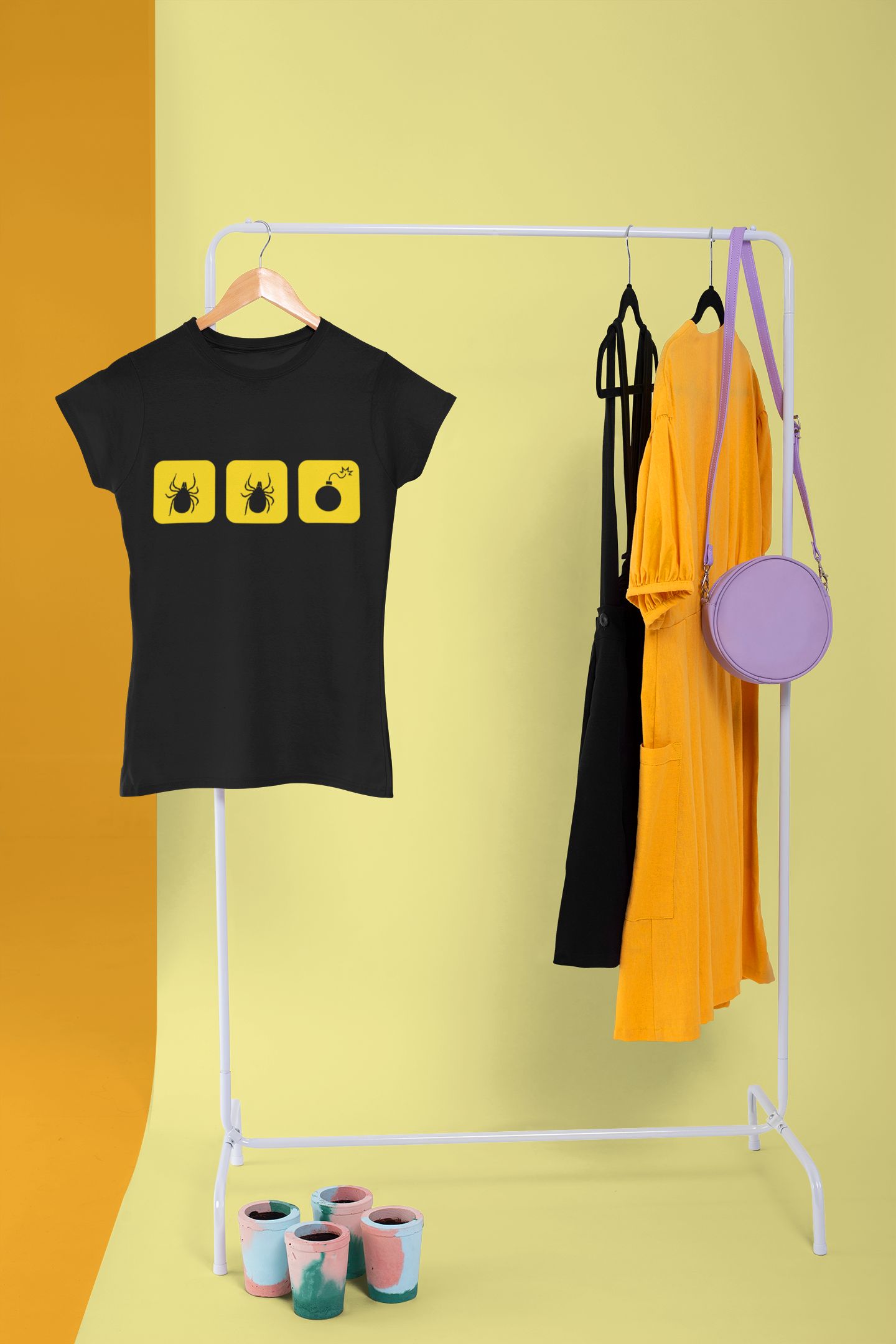 Women’s “Tic, Tic… BOOM!” T-Shirt – Bold Theatre-Inspired Design