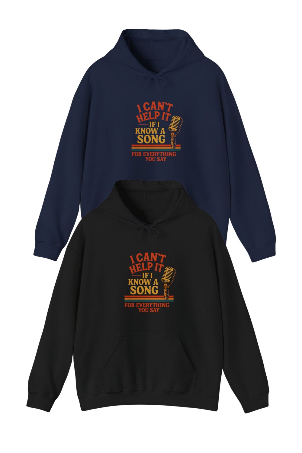 Unisex Song Lyric Hoodie – Theatre & Music Fans