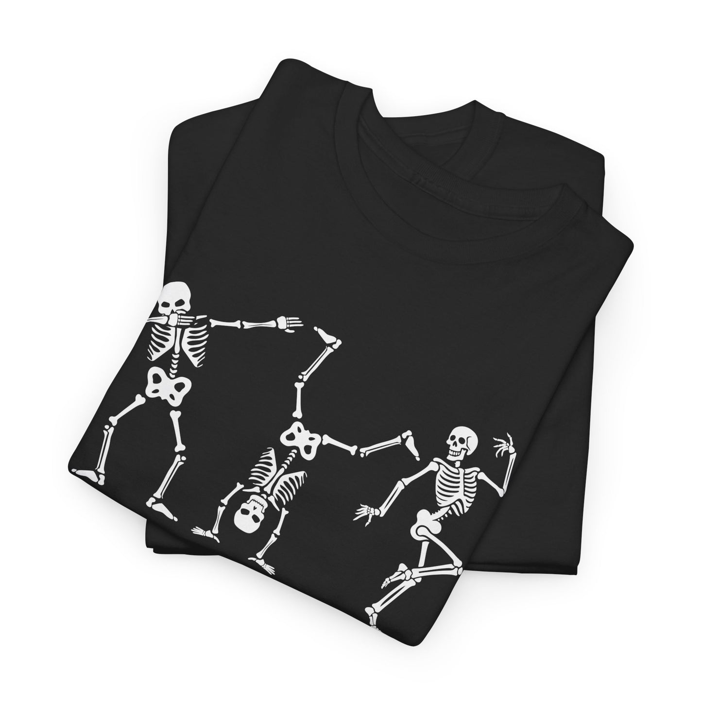 Dance Dance Dance Skeleton T-Shirt – Unisex Black Cotton T-Shirt for Dancers