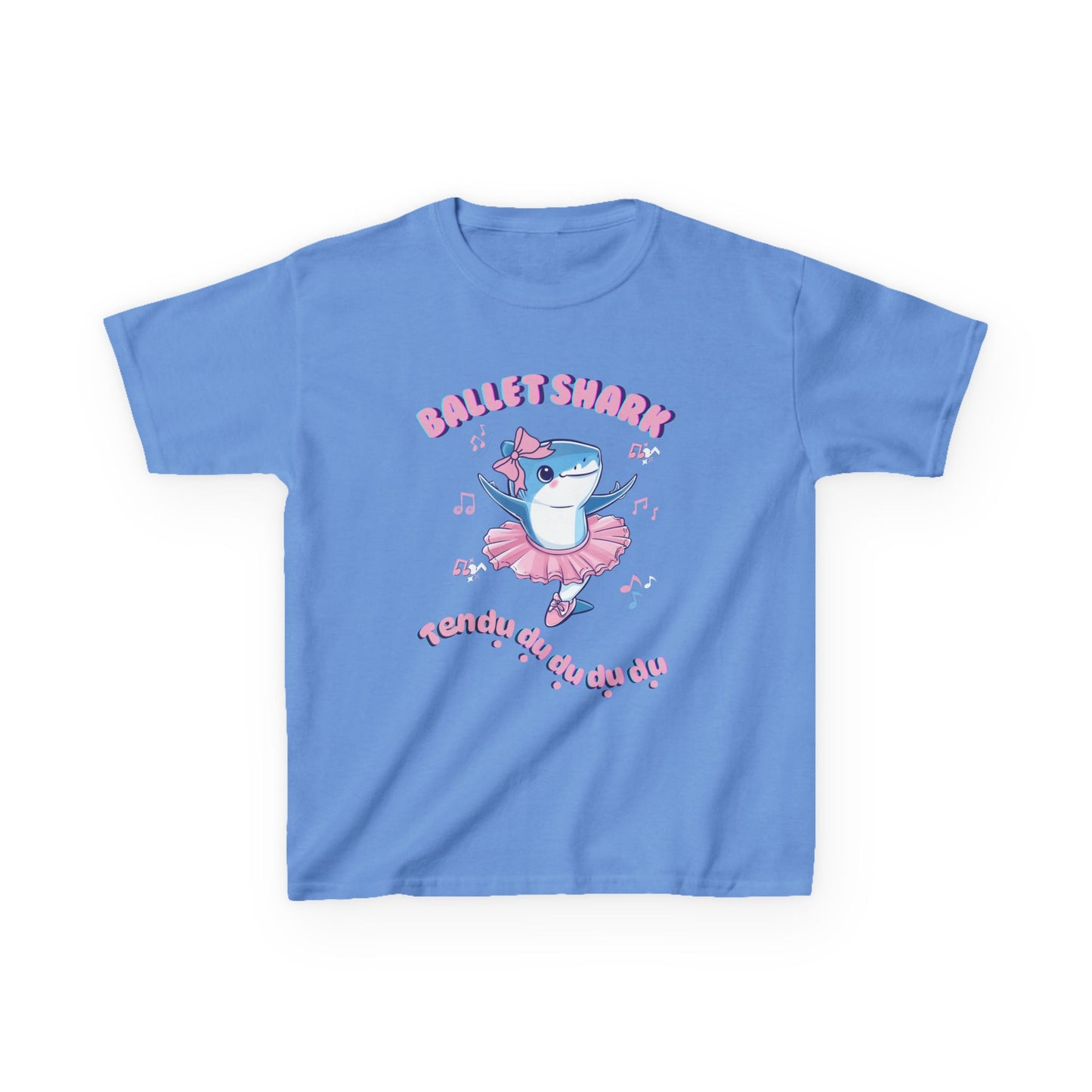 Tendu du du du du du du Ballet Shark T-Shirt for Girls