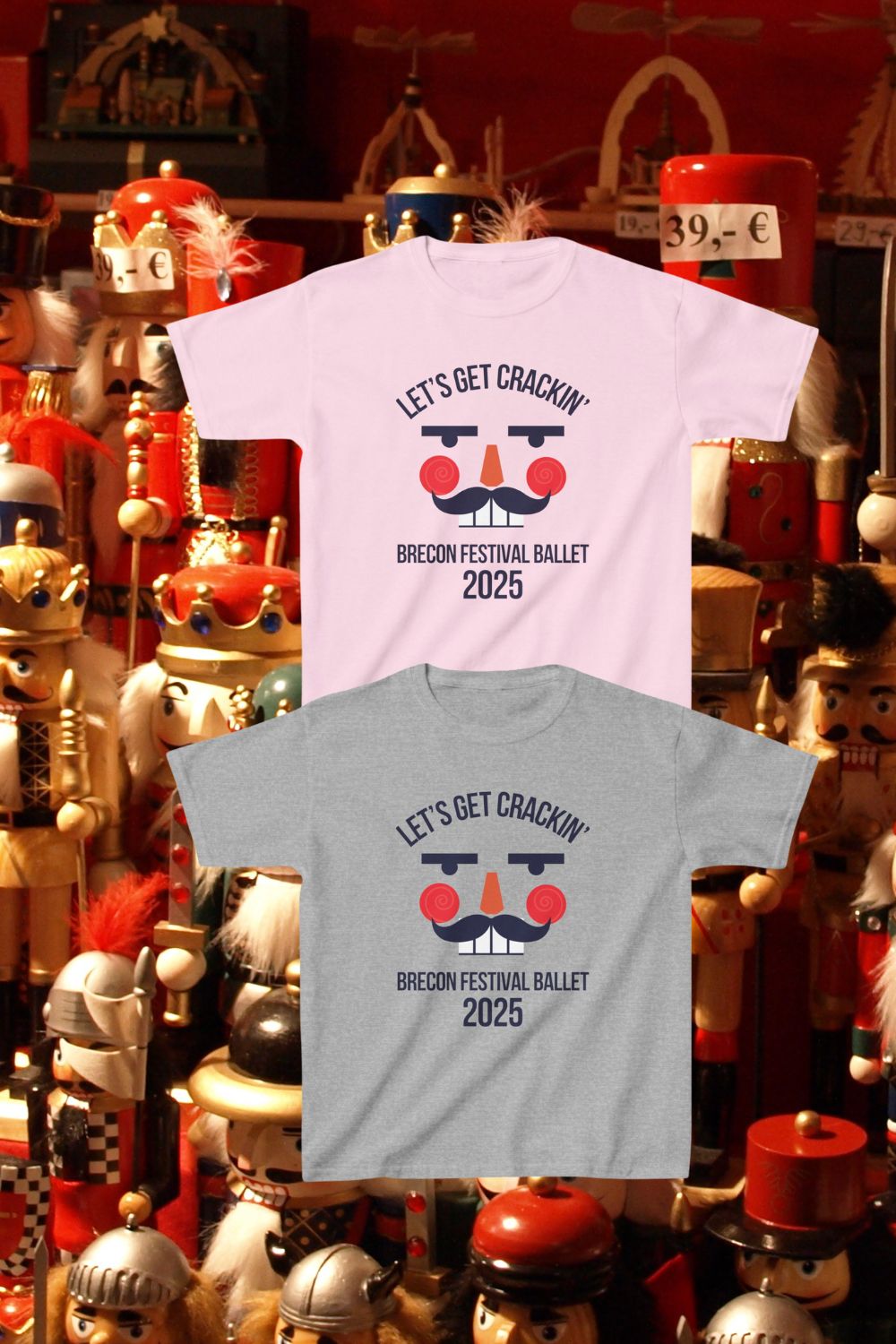 Let’s Get Crackin’ Kids T-Shirt – Brecon Festival Ballet