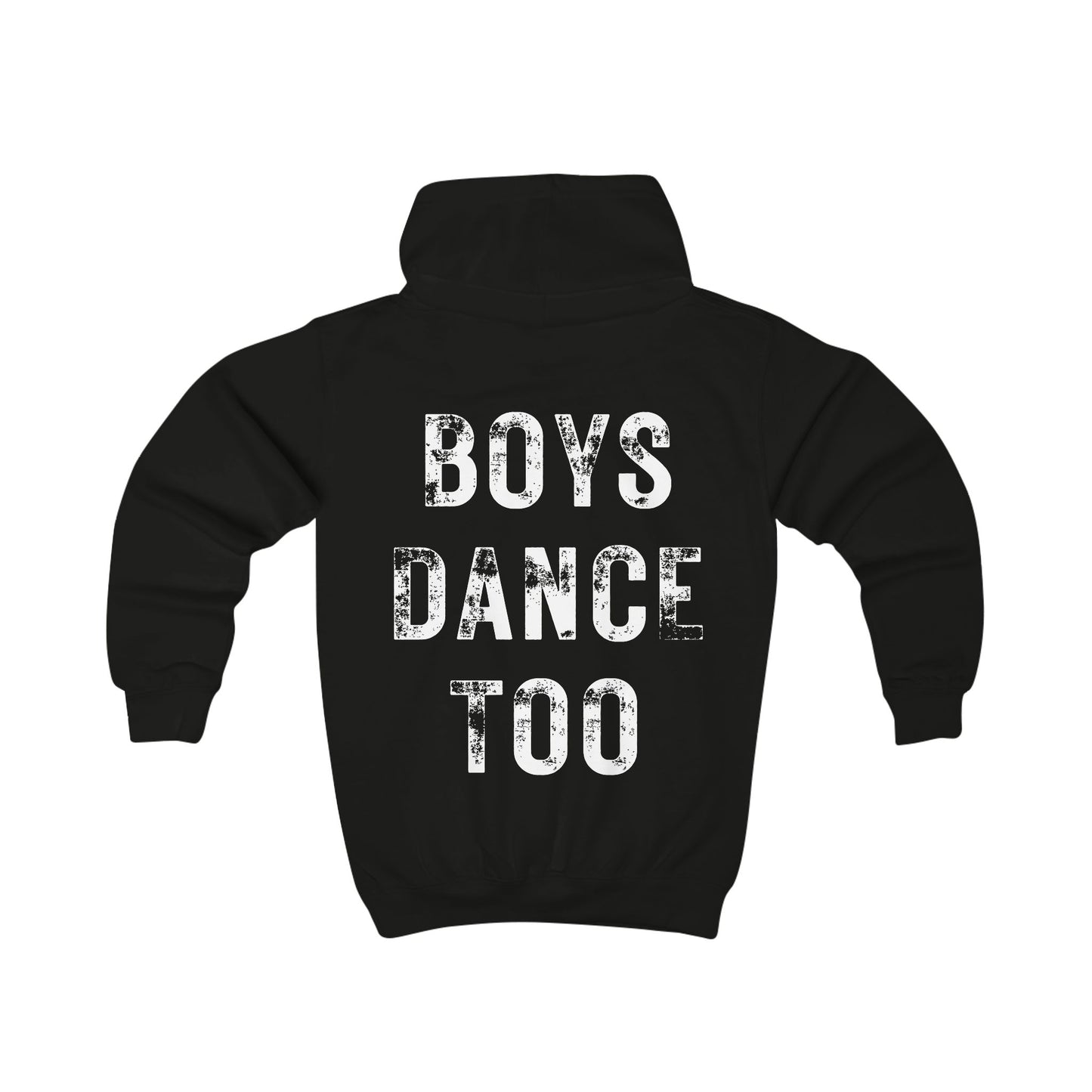 Boys Dance Too Hoodie for Kids – Dance, Ballet, Theatre, and Street Style