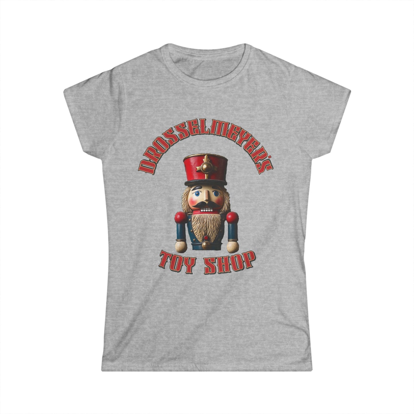 Drosselmeyer’s Toy Shop Nutcracker T-Shirt for Women – Fitted Ballet Design