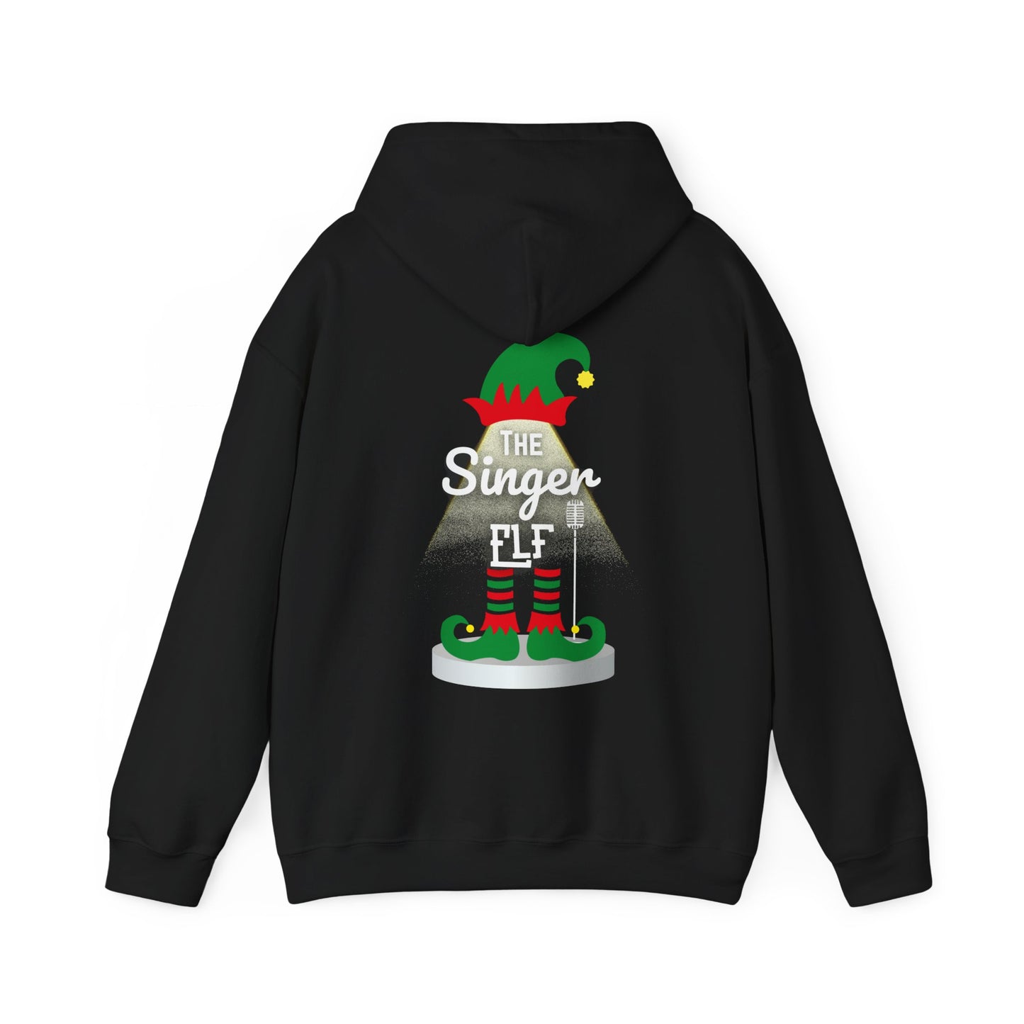 The Singer Elf Ladies' Christmas Hoodie – Festive Style for Theatre and Music Lovers