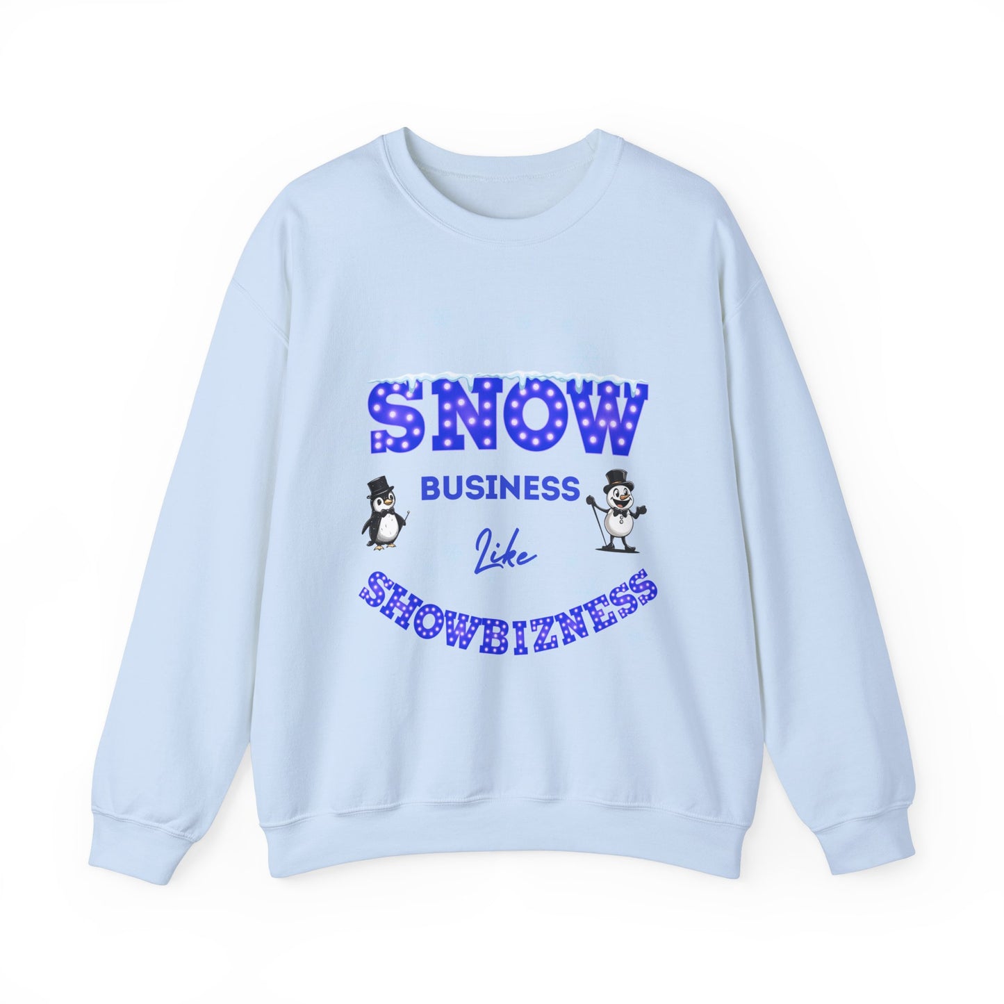 Women's Showbiz Christmas Sweatshirt – Festive Theatre Collection