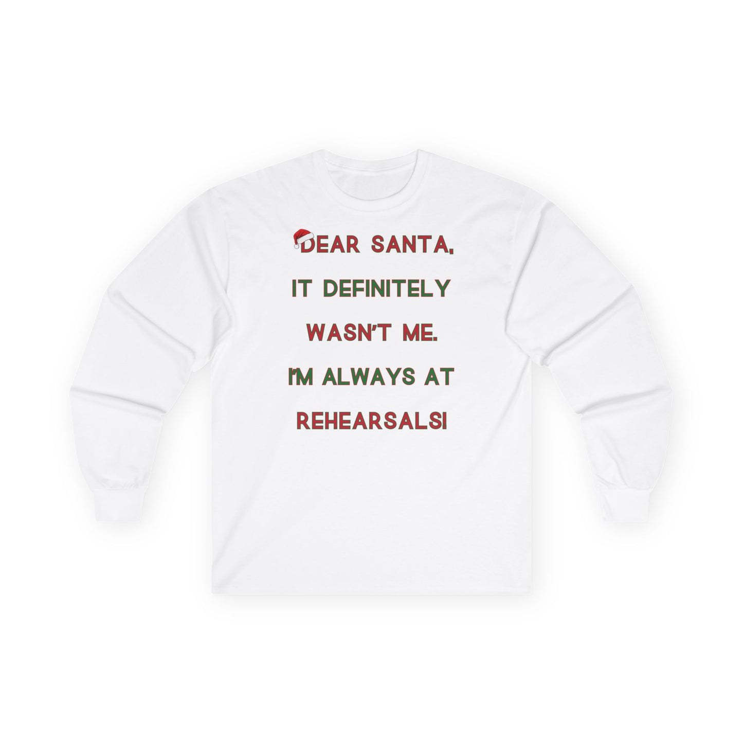 Unisex Ultra Cotton Long Sleeve T-Shirt – Festive Theatre Christmas Gift