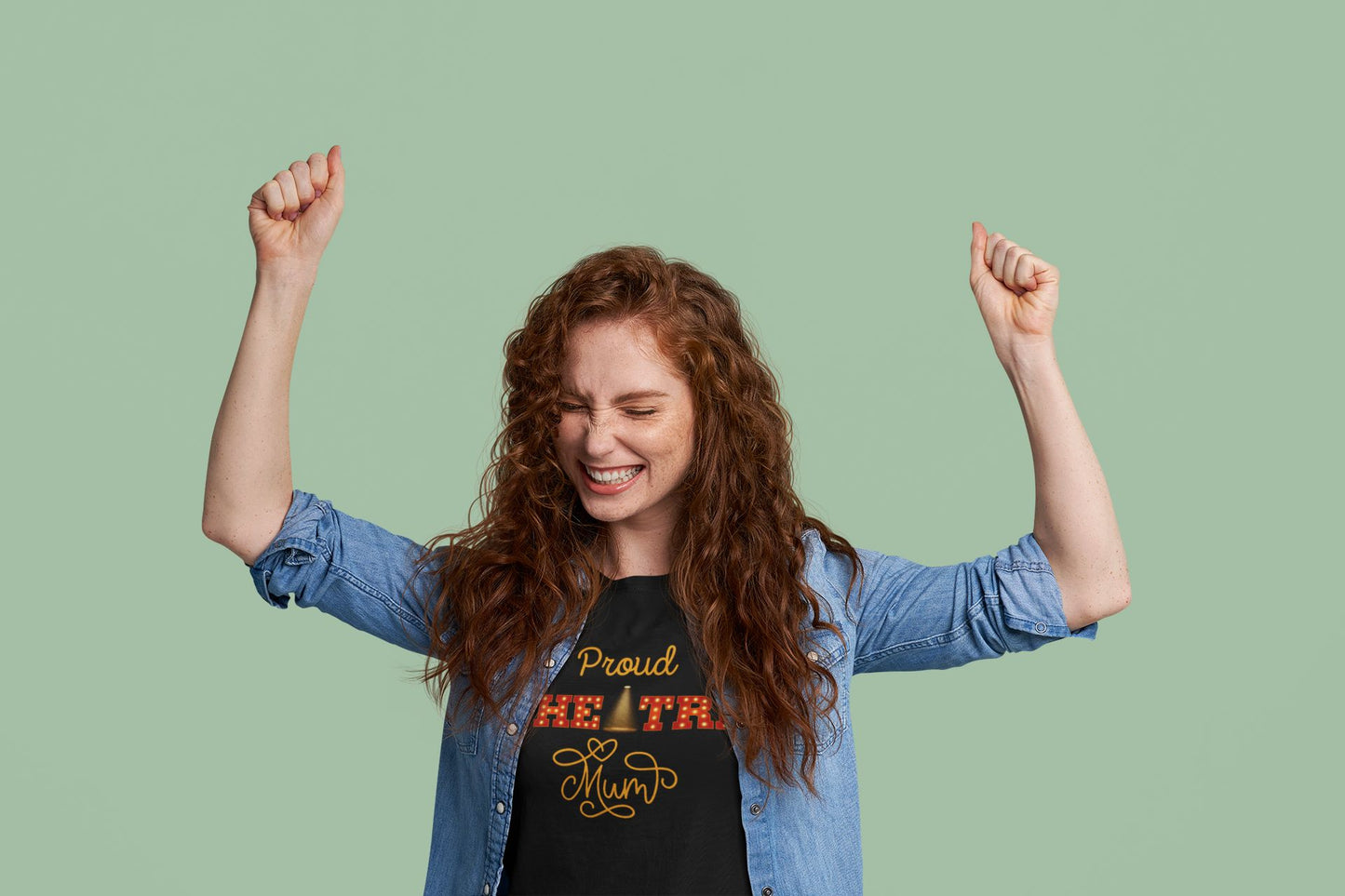 Proud Theatre Mum Women's Fitted T-Shirt – Master of Rehearsals and Taxi Service